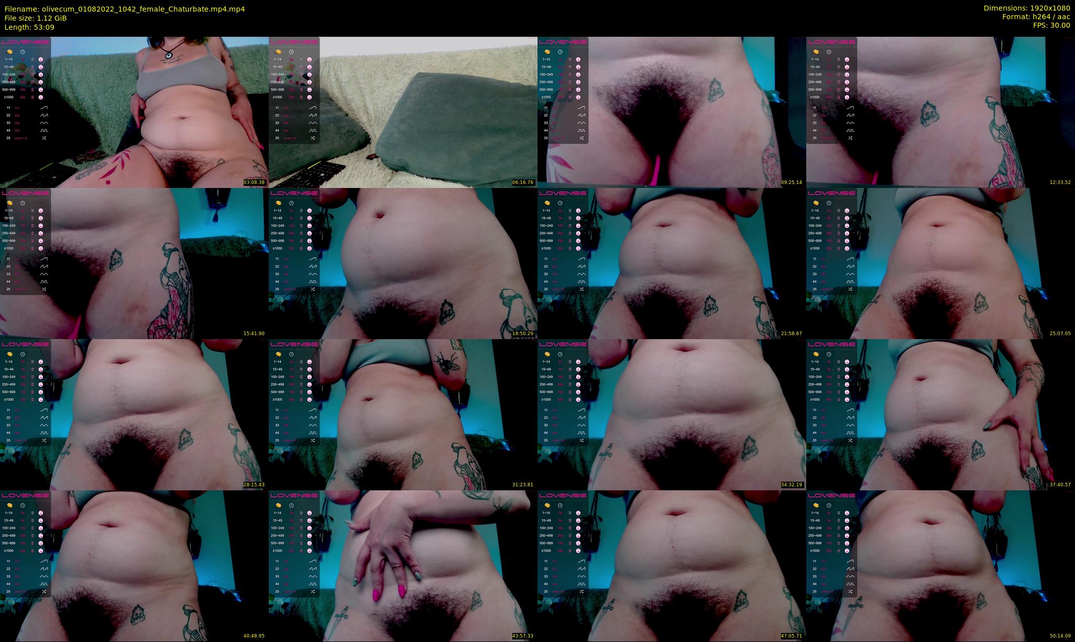 olivecum — 54 minute Chaturbate female cam show recording, 1080p, Aug 1, 2022