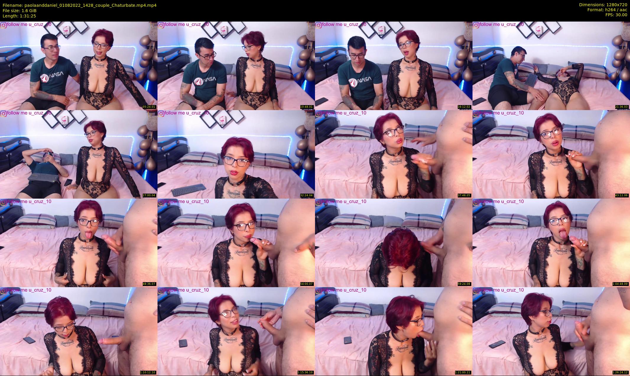 paolaanddaniel — 92 minute Chaturbate couple cam show recording, 720p, Aug 1, 2022