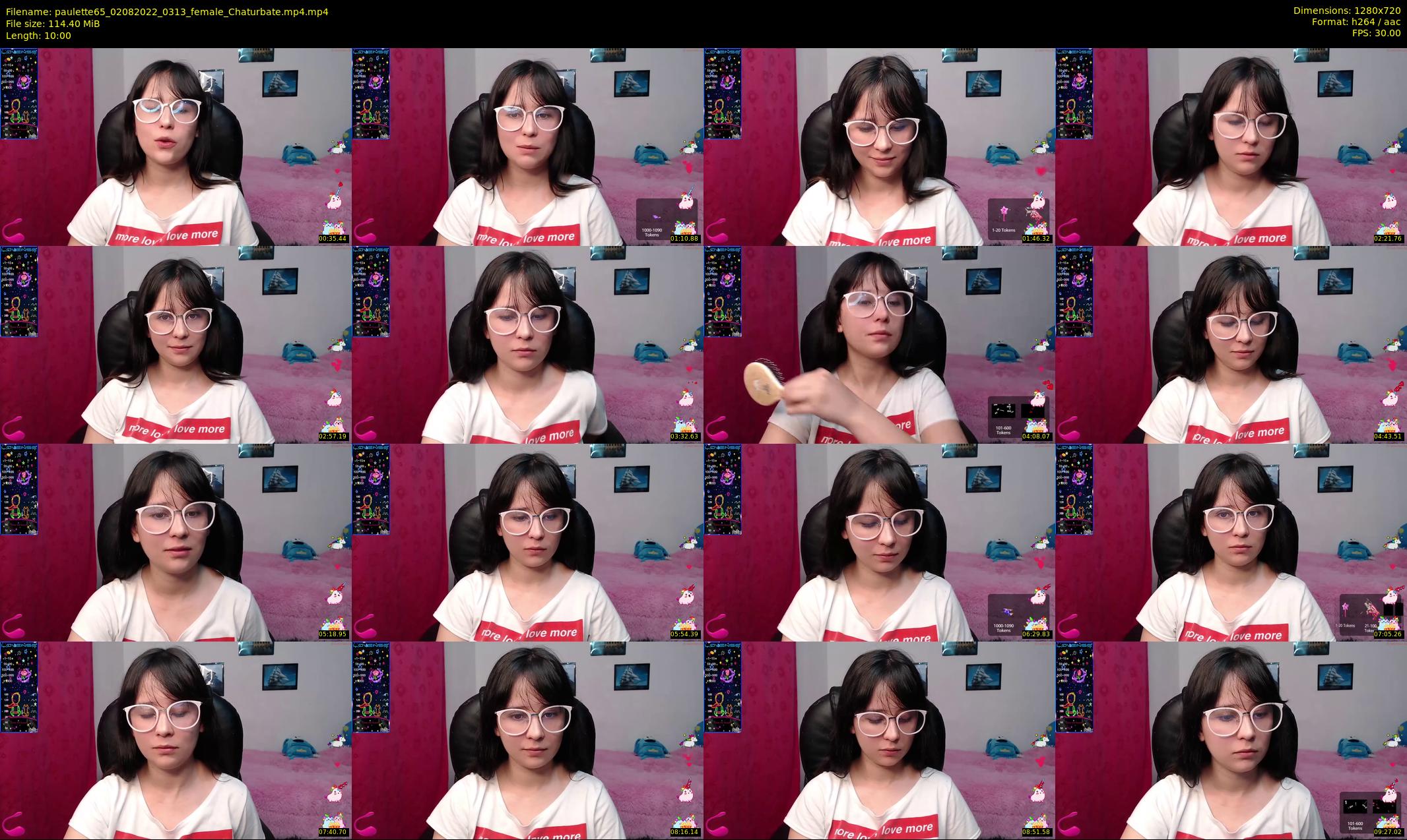 paulette65 — 10 minute Chaturbate female cam show recording, 720p, Aug 2, 2022