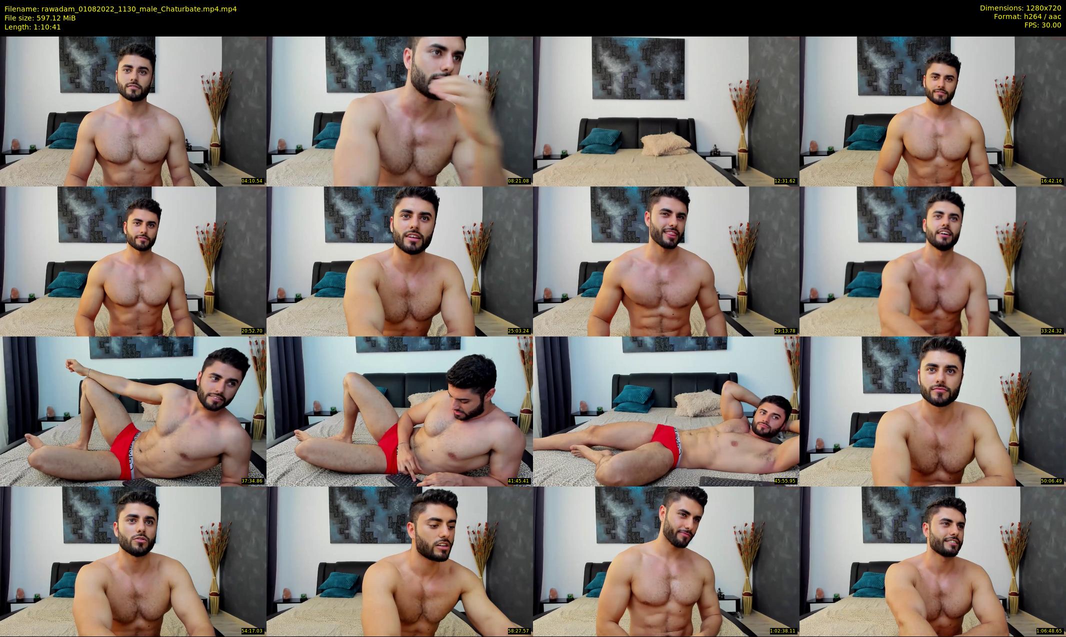 rawadam — 71 minute Chaturbate male cam show recording, 720p, Aug 1, 2022
