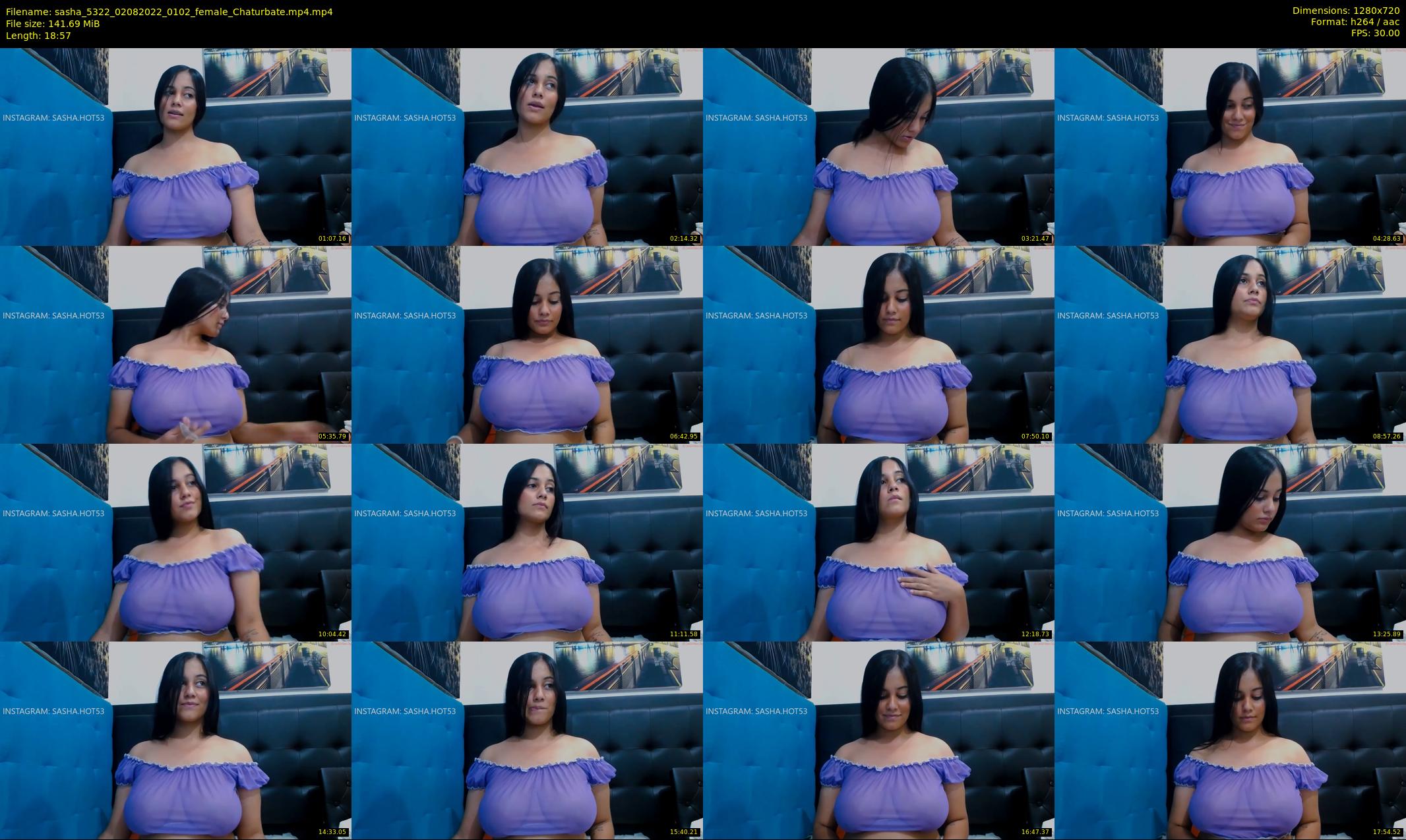 sasha_5322 — 19 minute Chaturbate female cam show recording, 720p, Aug 2, 2022
