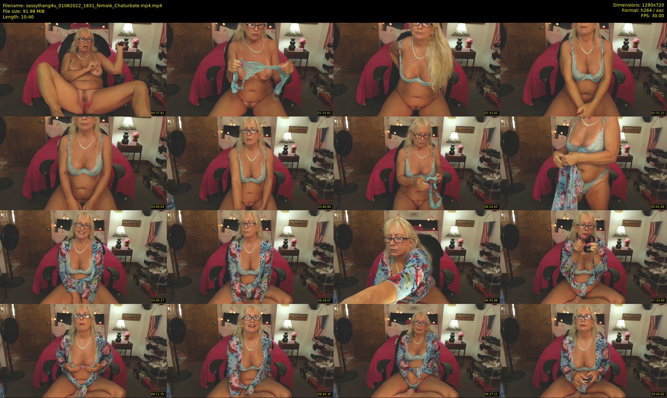 sassythang4u — 11 minute Chaturbate female cam show recording, 720p, Aug 1, 2022