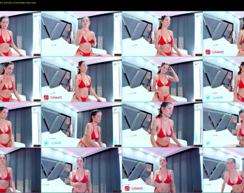 selenecam — 98 minute Chaturbate female cam show recording, 720p, Aug 1, 2022