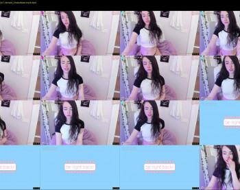 shesnotuwu — 50 minute Chaturbate female cam show recording, 720p, Aug 2, 2022