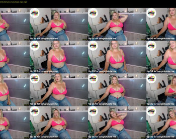 showmebbw — 23 minute Chaturbate female cam show recording, 720p, Aug 1, 2022