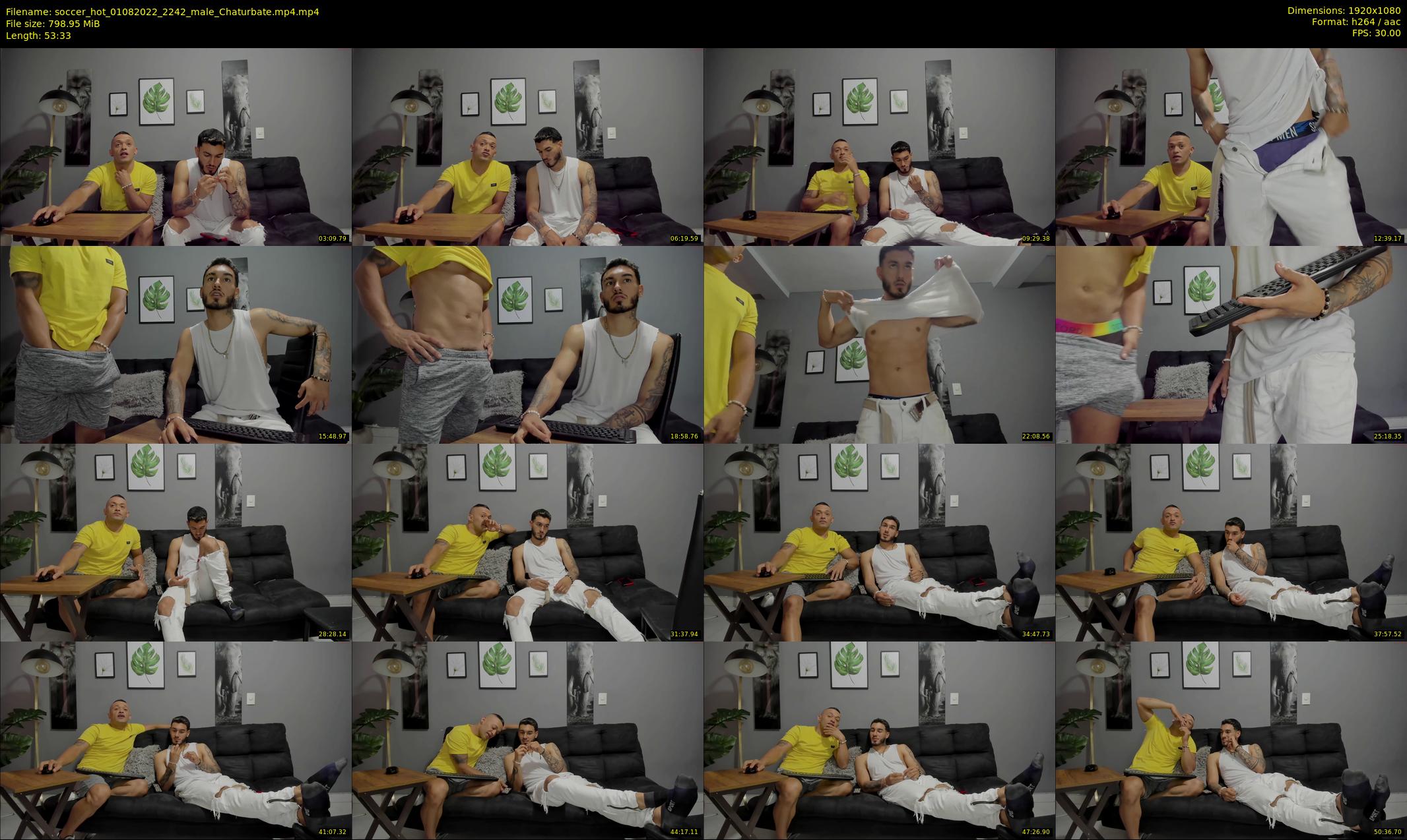 soccer_hot — 54 minute Chaturbate male cam show recording, 1080p, Aug 1, 2022