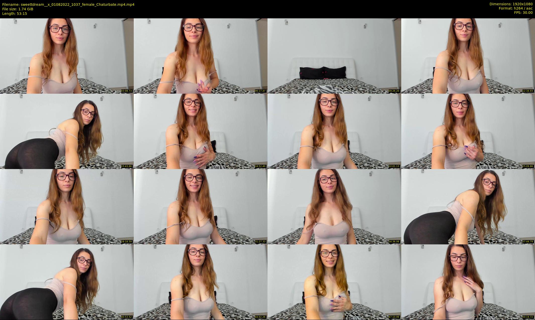 sweettdream__x — 54 minute Chaturbate female cam show recording, 1080p, Aug 1, 2022