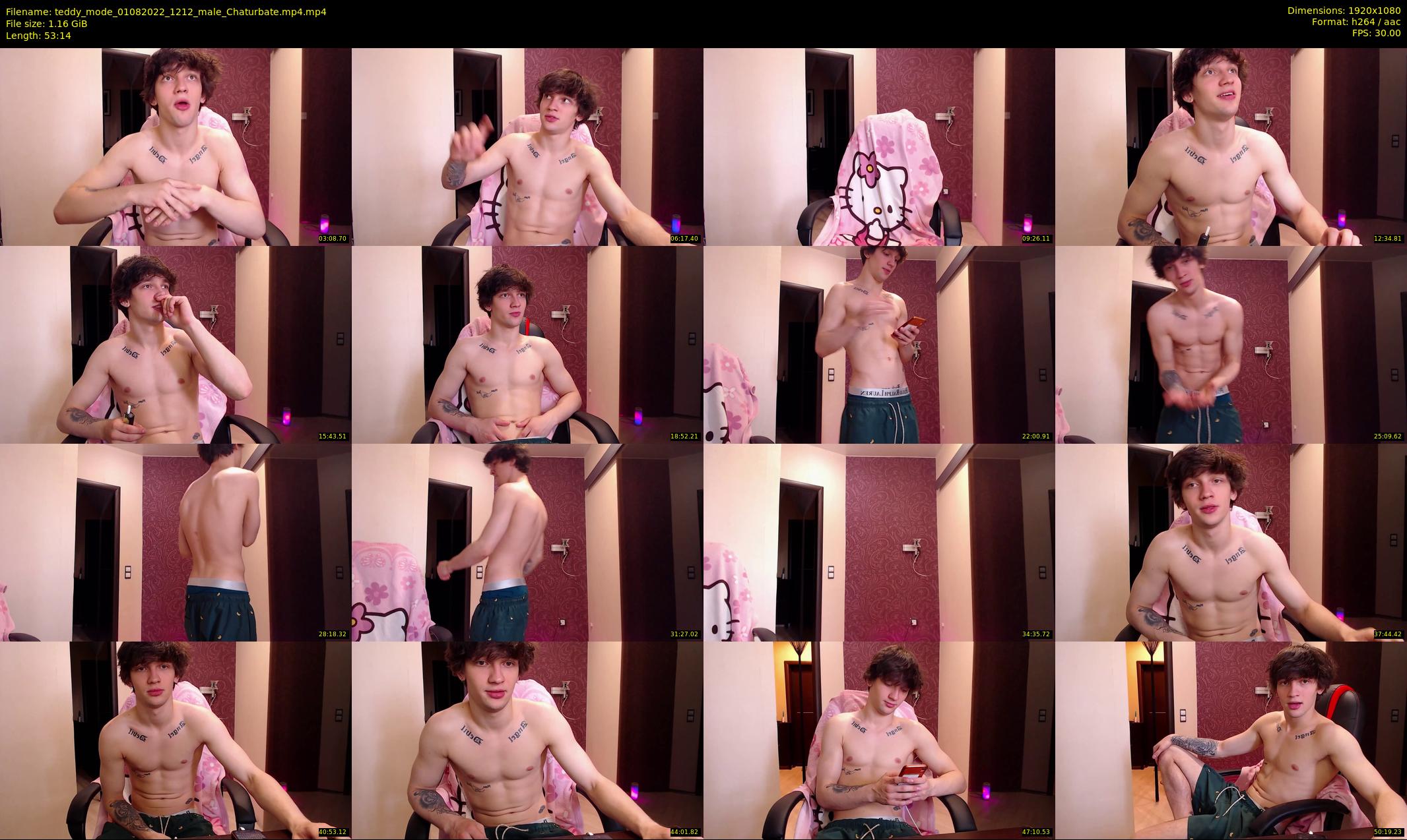 teddy_mode — 54 minute Chaturbate couple cam show recording, 1080p, Aug 1, 2022