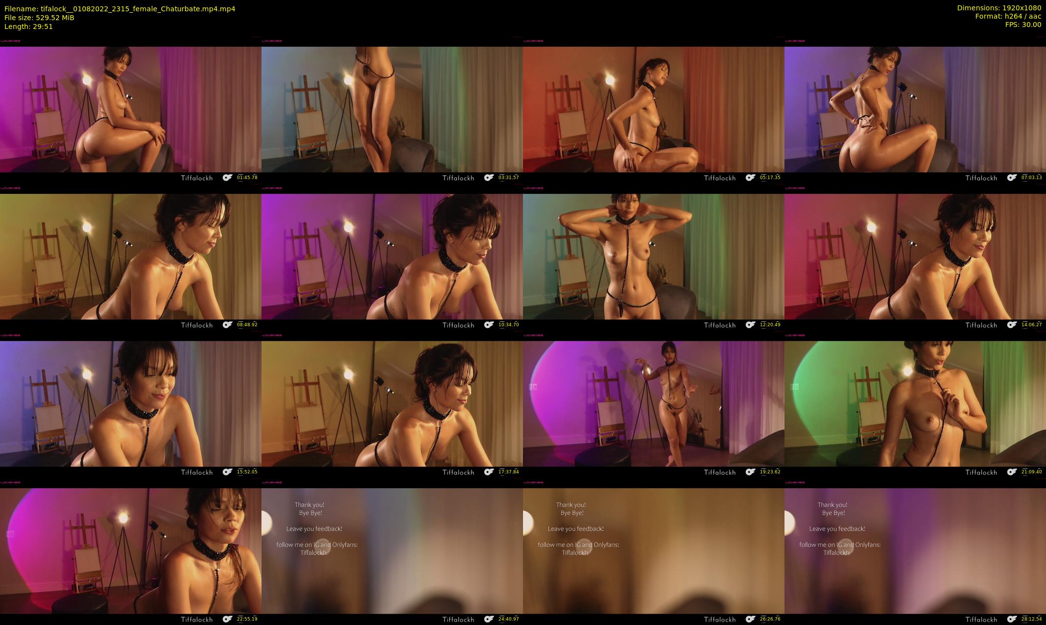 tifalock_ — 30 minute Chaturbate female cam show recording, 1080p, Aug 1, 2022