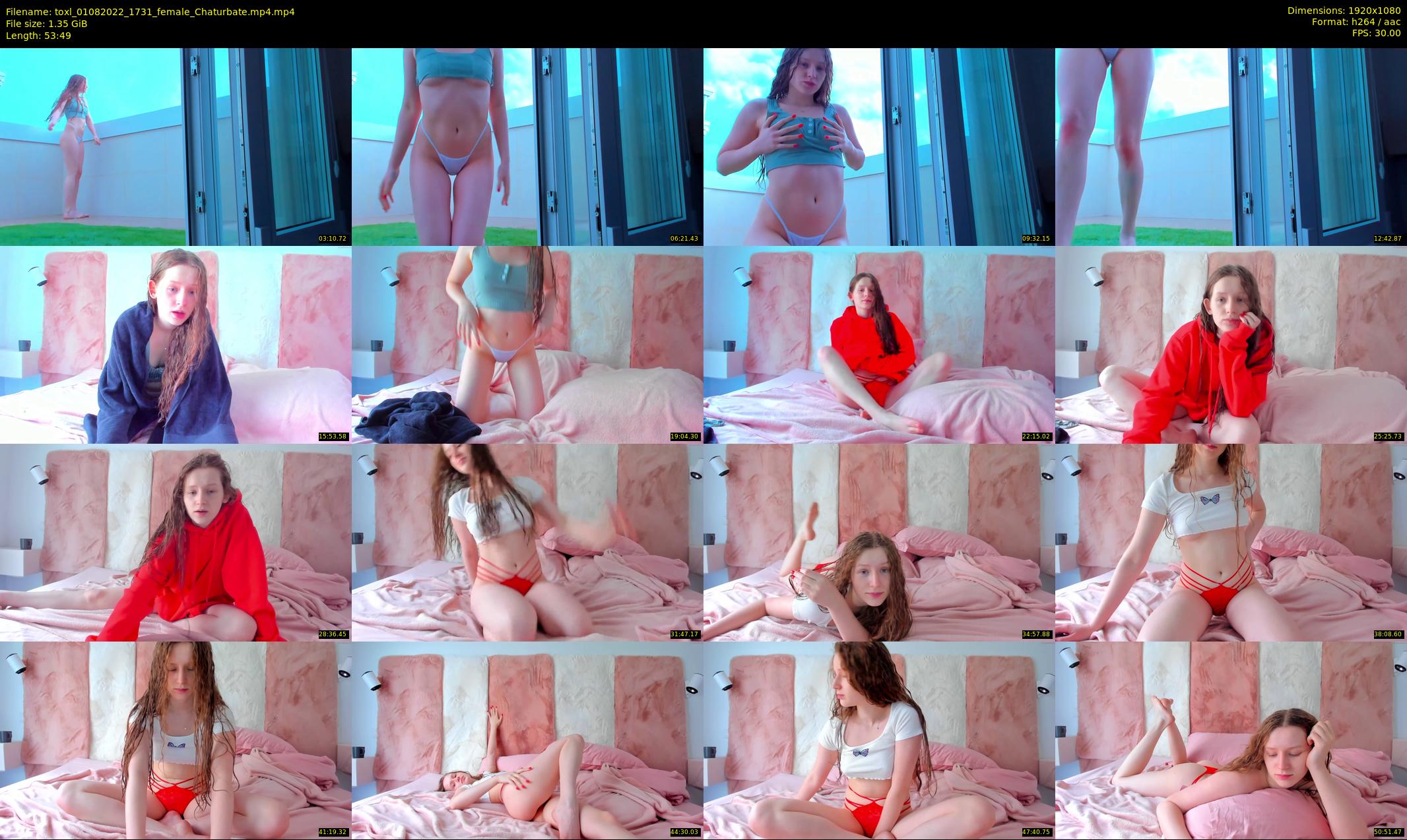 toxl — 54 minute Chaturbate female cam show recording, 1080p, Aug 1, 2022