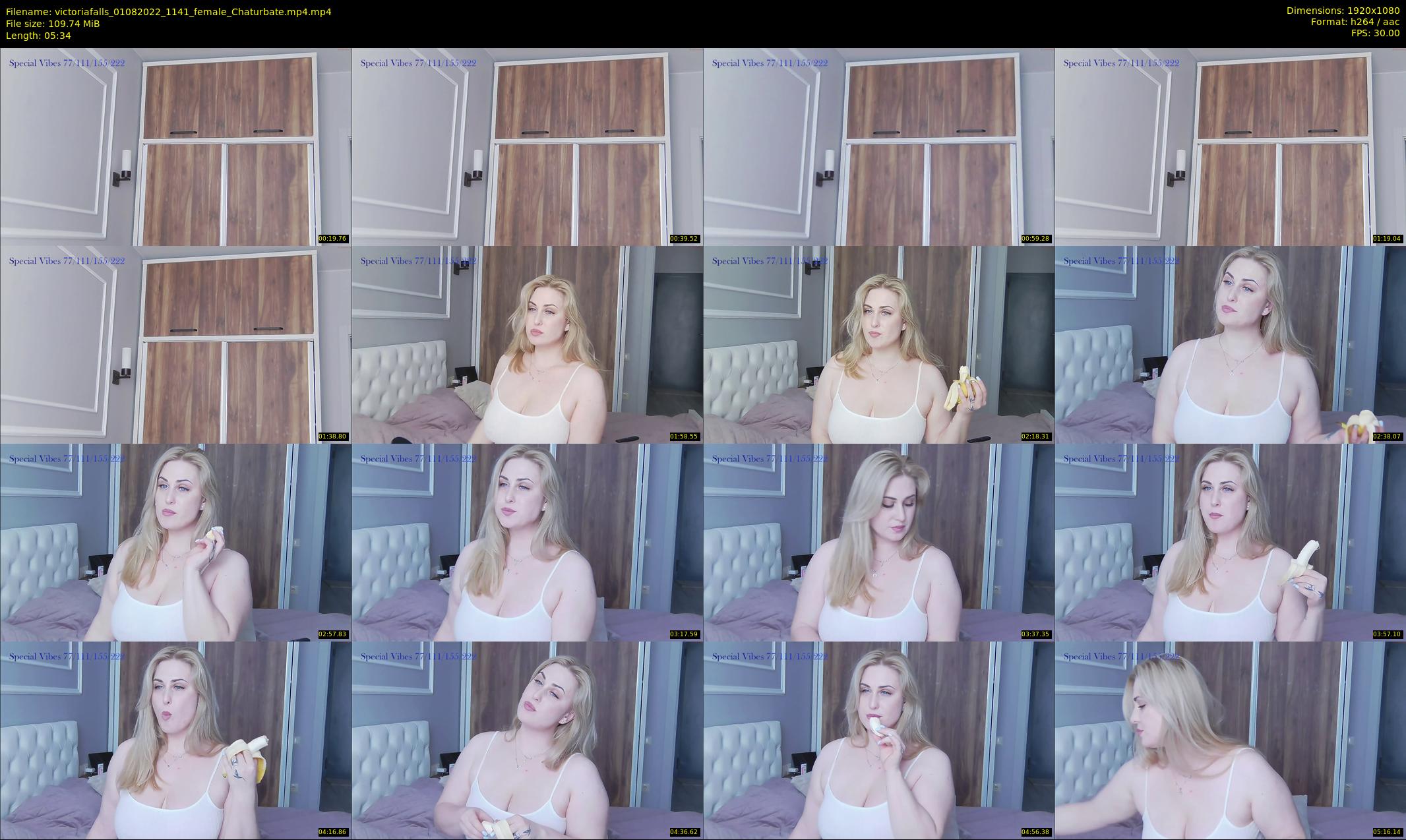 victoriafalls — 6 minute Chaturbate female cam show recording, 1080p, Aug 1, 2022