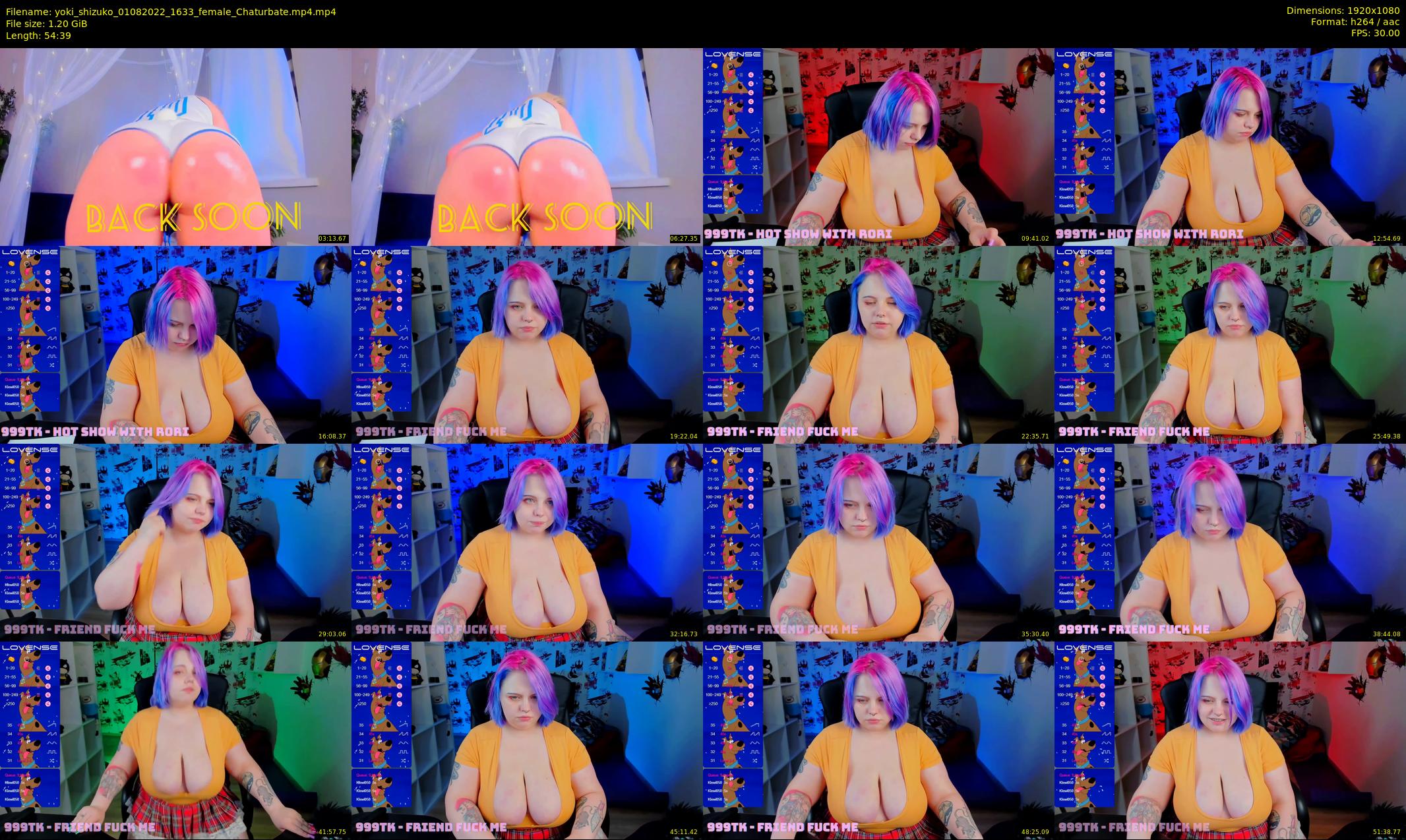 yoki_shizuko — 55 minute Chaturbate female cam show recording, 1080p, Aug 1, 2022