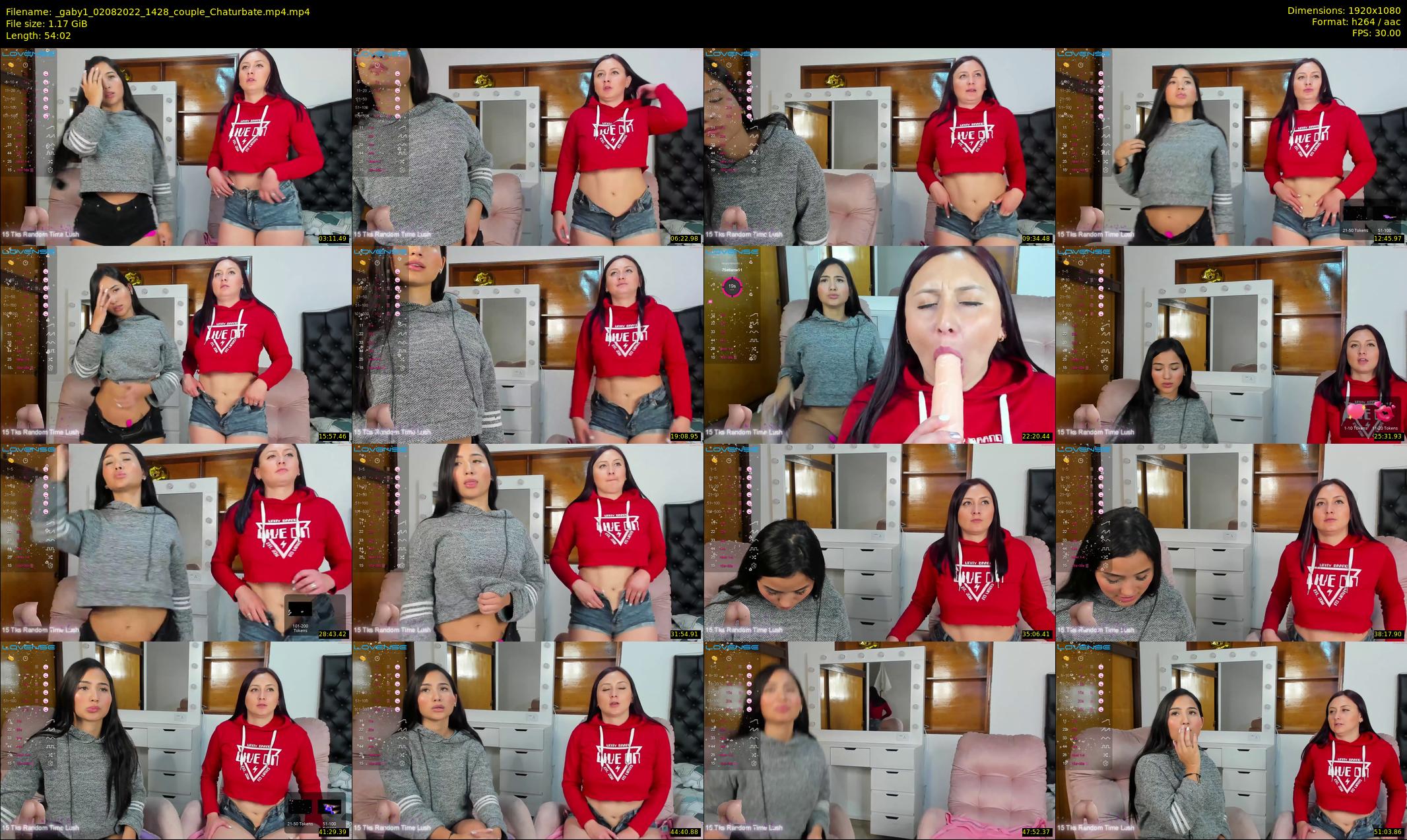 _gaby1 — 55 minute Chaturbate female cam show recording, 1080p, Aug 2, 2022