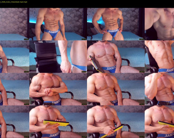 adam_muscle_ — 27 minute Chaturbate male cam show recording, 1080p, Aug 2, 2022
