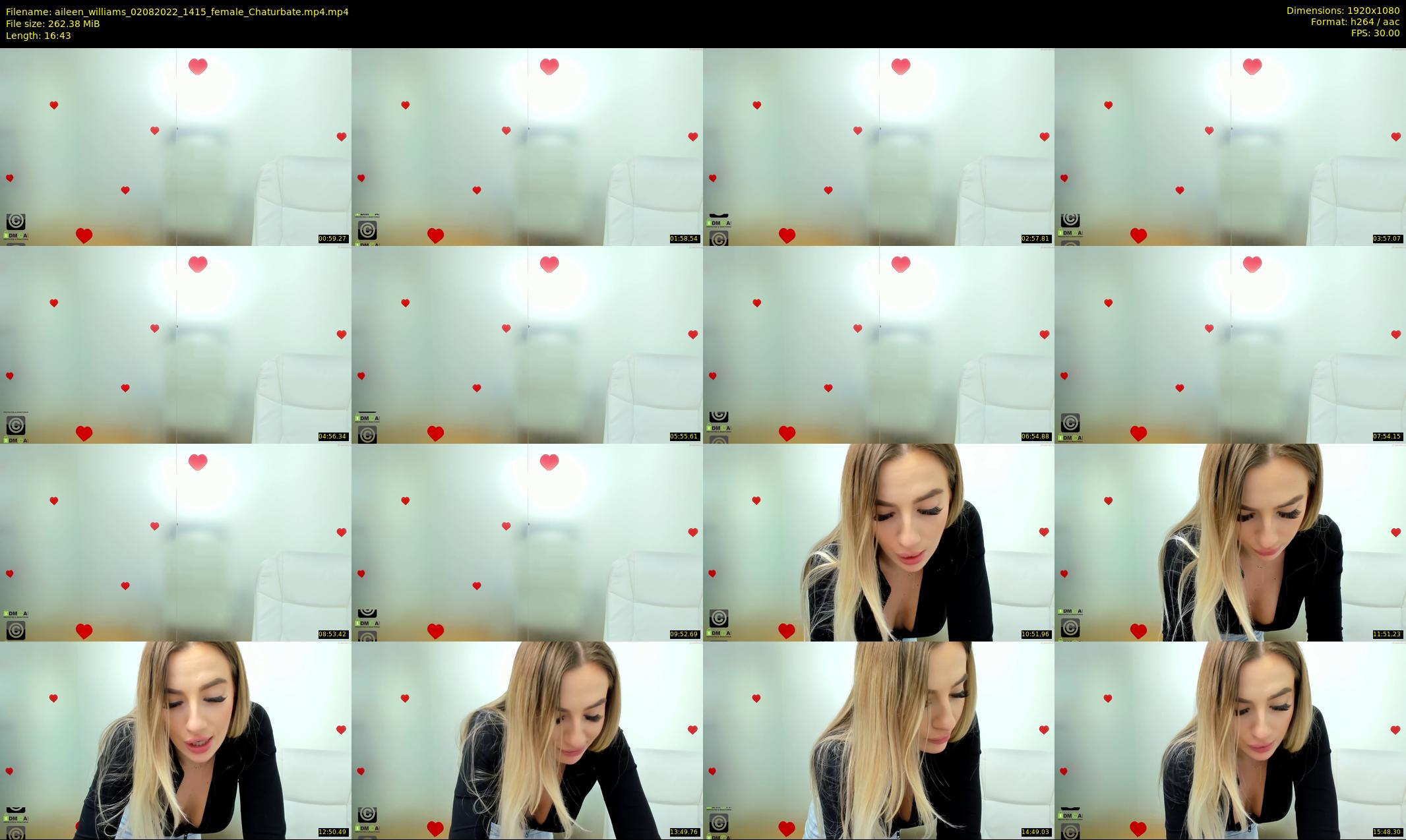 aileen_williams — 17 minute Chaturbate female cam show recording, 1080p, Aug 2, 2022