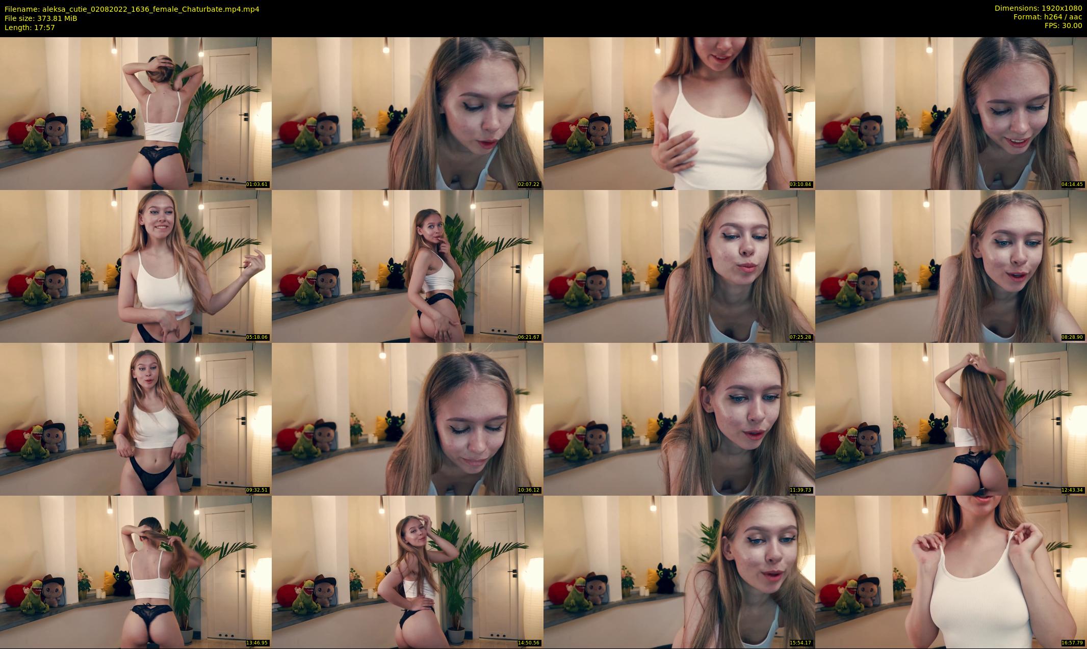aleksa_cutie — 18 minute Chaturbate female cam show recording, 1080p, Aug 2, 2022