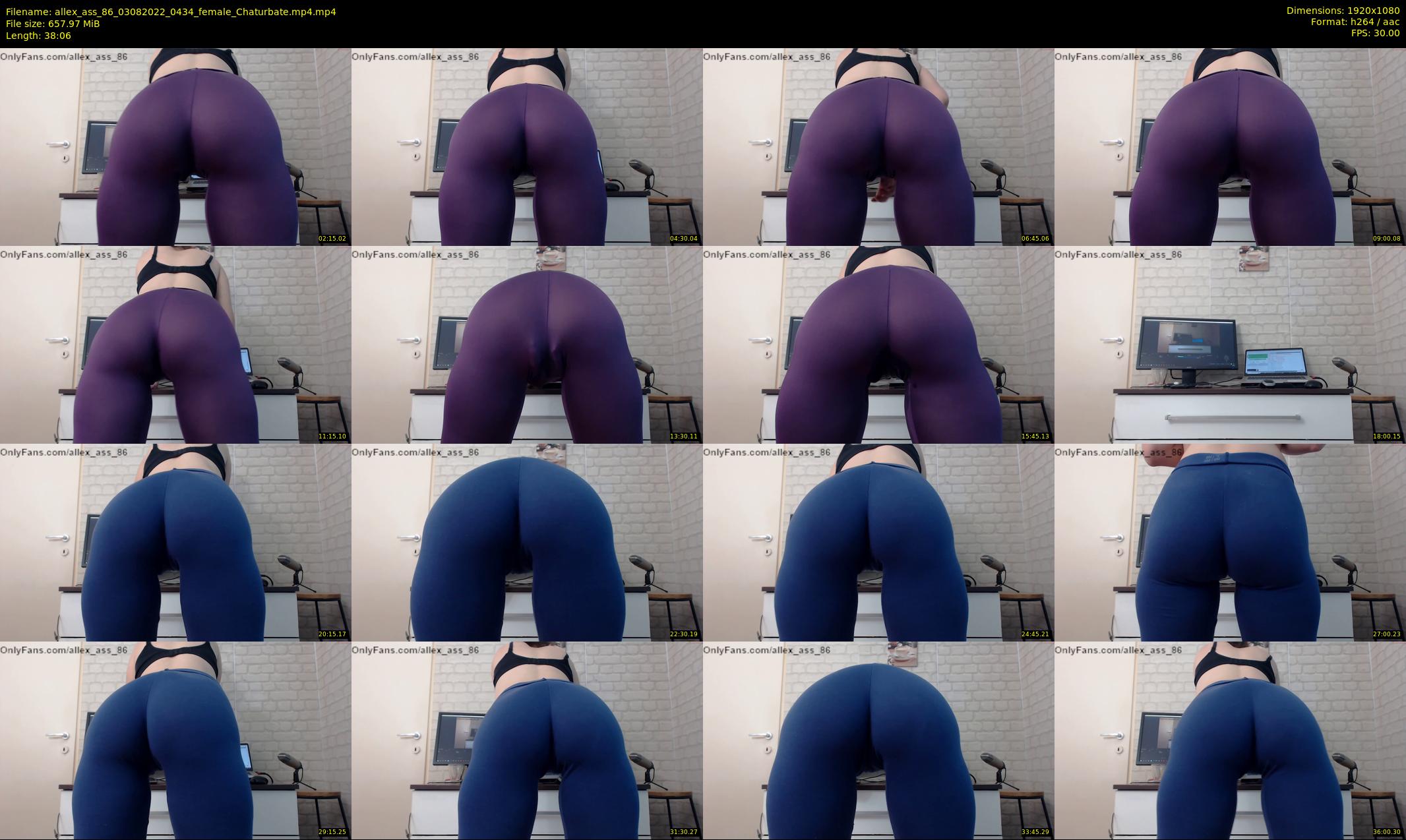 allex_ass_86 — 39 minute Chaturbate female cam show recording, 1080p, Aug 3, 2022