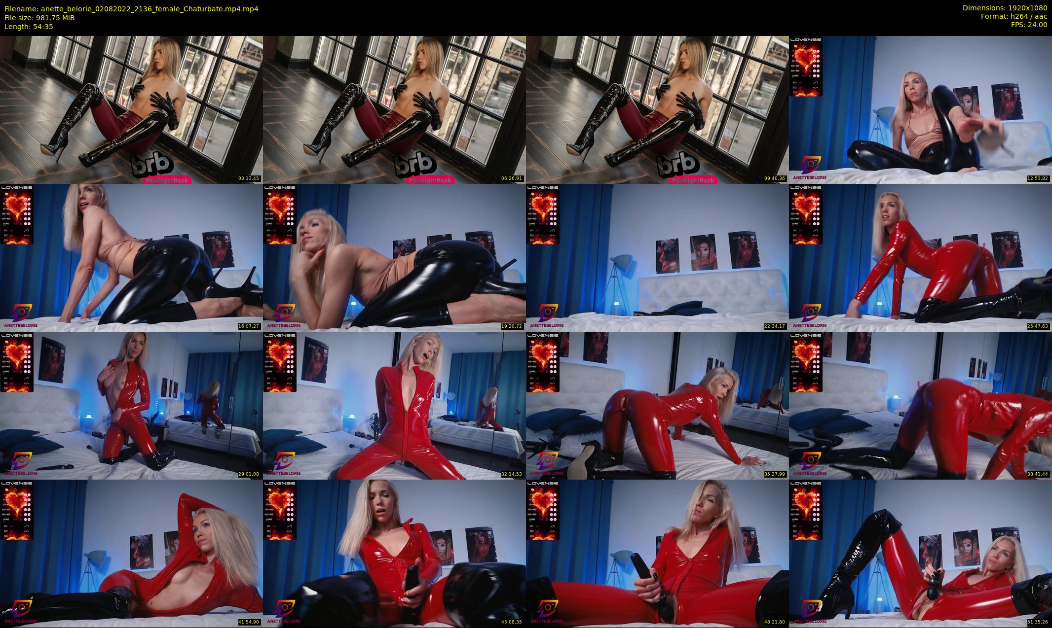 anette_belorie — 55 minute Chaturbate female cam show recording, 1080p, Aug 2, 2022