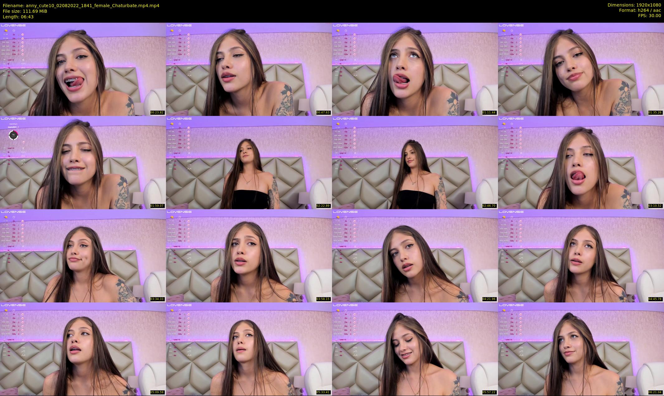 anny_cute10 — 7 minute Chaturbate female cam show recording, 1080p, Aug 2, 2022