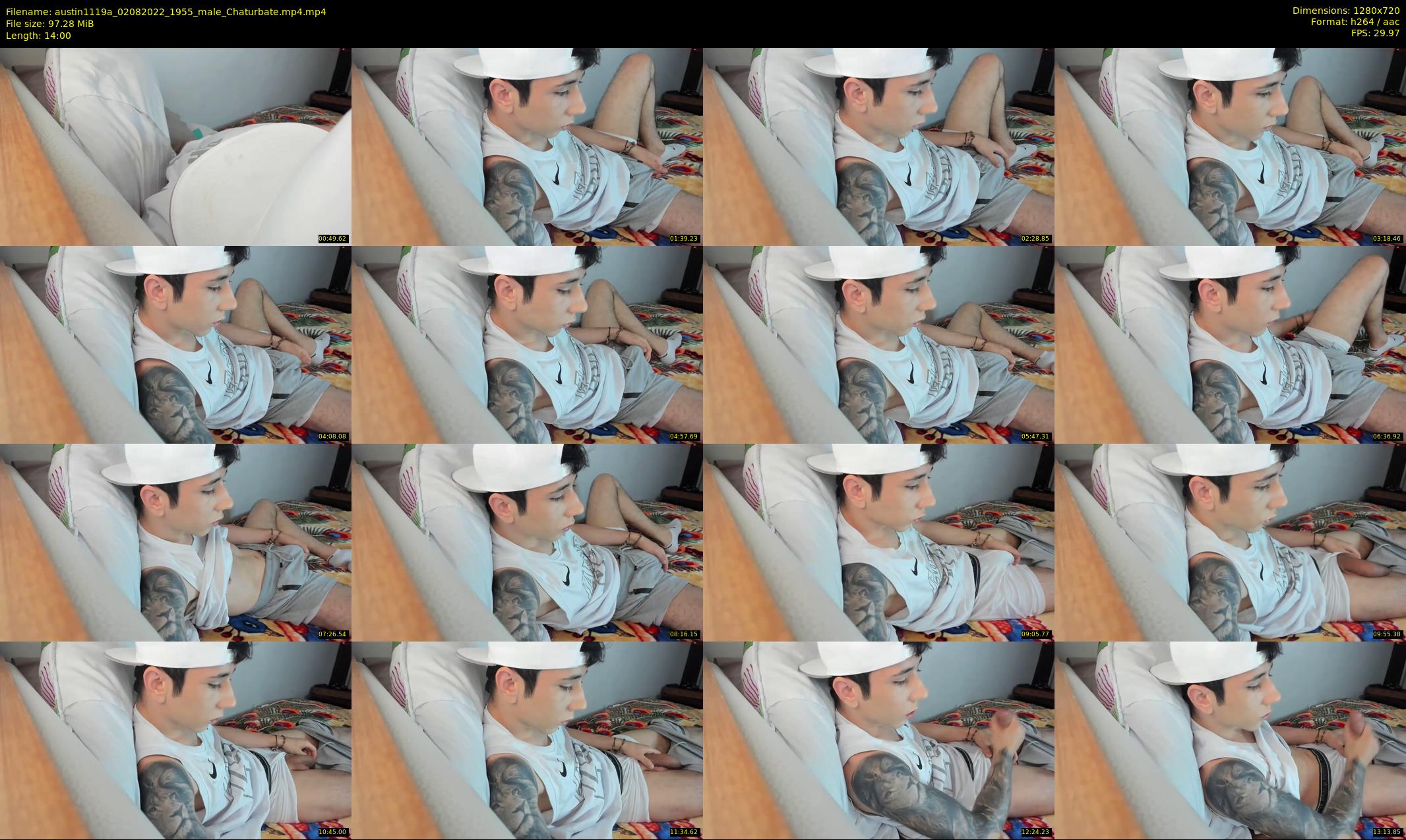 austin1119a — 14 minute Chaturbate male cam show recording, 720p, Aug 2, 2022