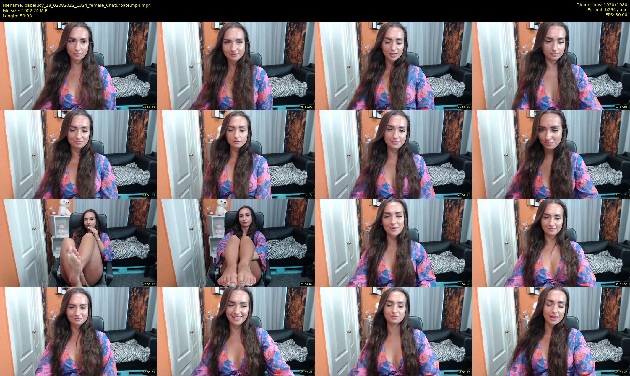 babelucy_18 — 51 minute Chaturbate female cam show recording, 1080p, Aug 2, 2022