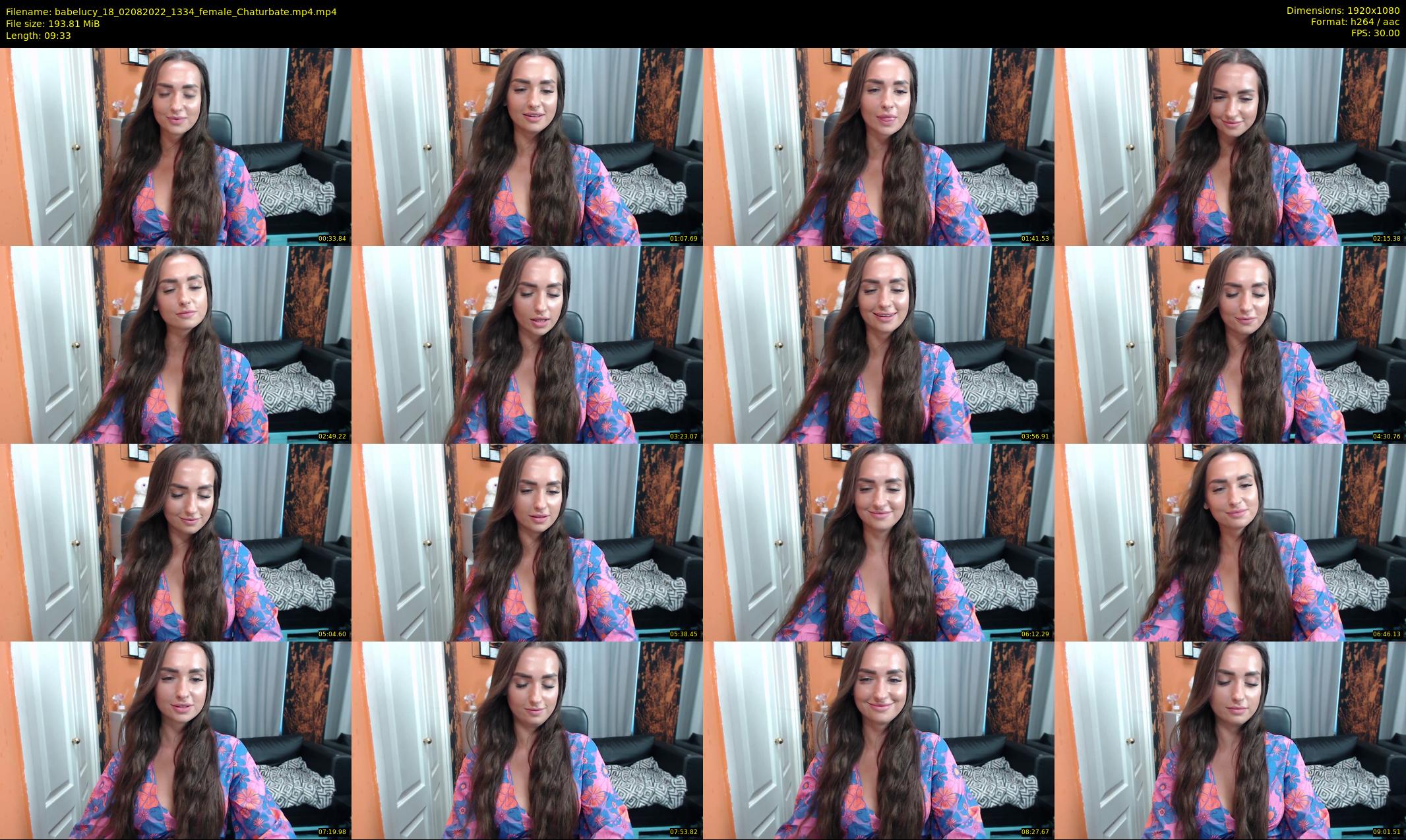 babelucy_18 — 10 minute Chaturbate female cam show recording, 1080p, Aug 2, 2022