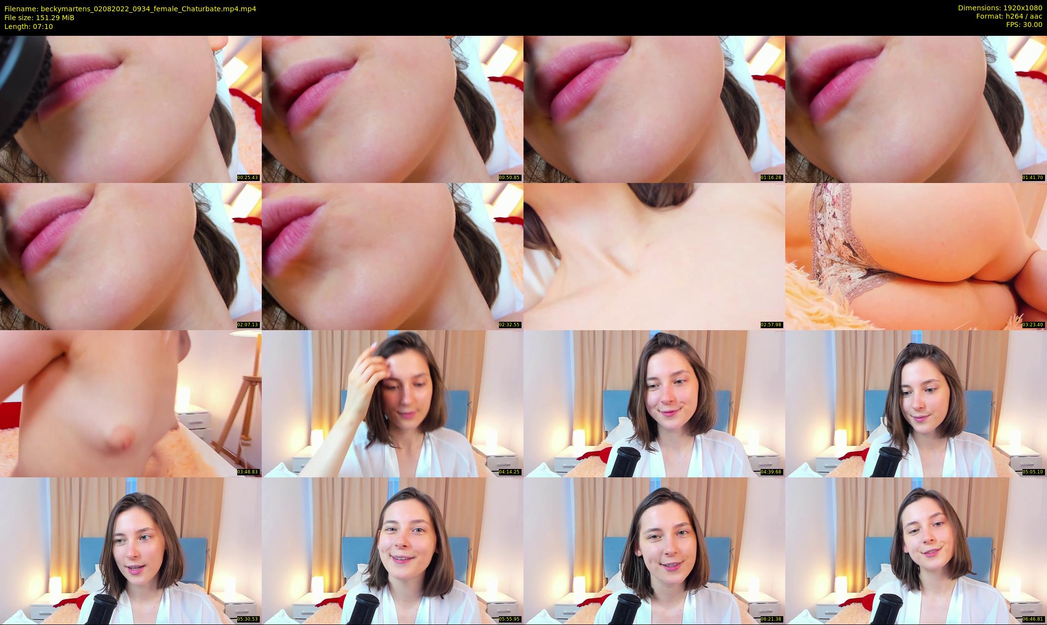 beckymartens — 8 minute Chaturbate female cam show recording, 1080p, Aug 2, 2022