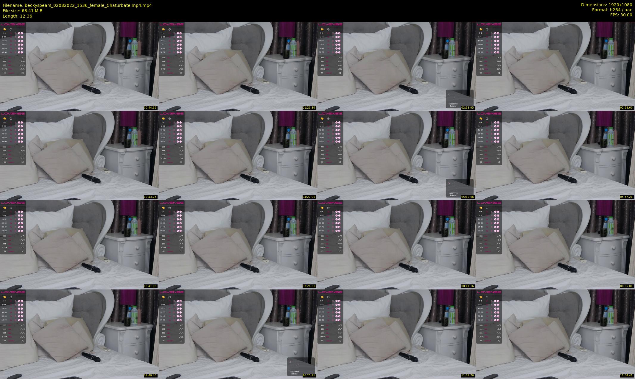 beckyspears — 13 minute Chaturbate female cam show recording, 1080p, Aug 2, 2022