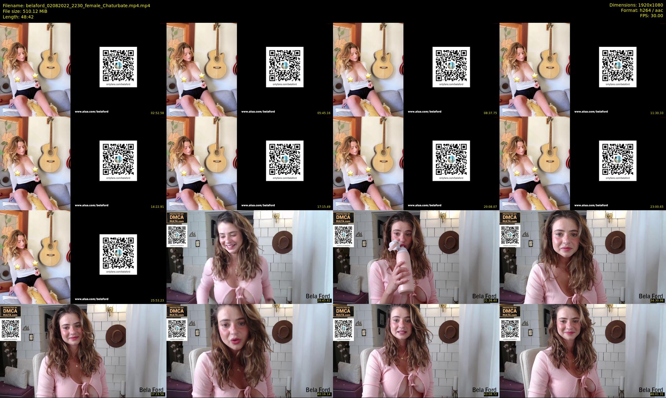 belaford — 49 minute Chaturbate female cam show recording, 1080p, Aug 2, 2022