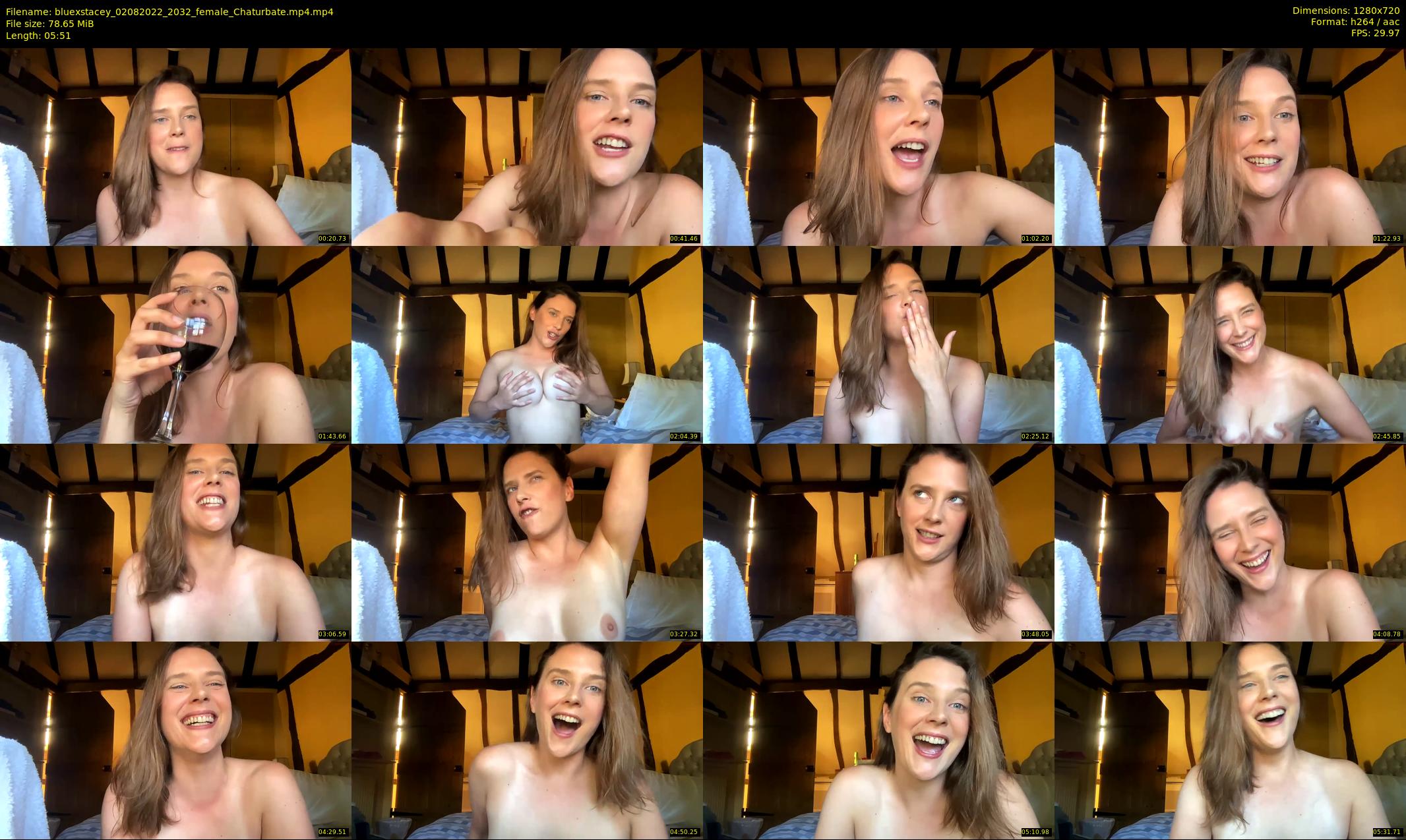 bluexstacey — 6 minute Chaturbate female cam show recording, 720p, Aug 2, 2022
