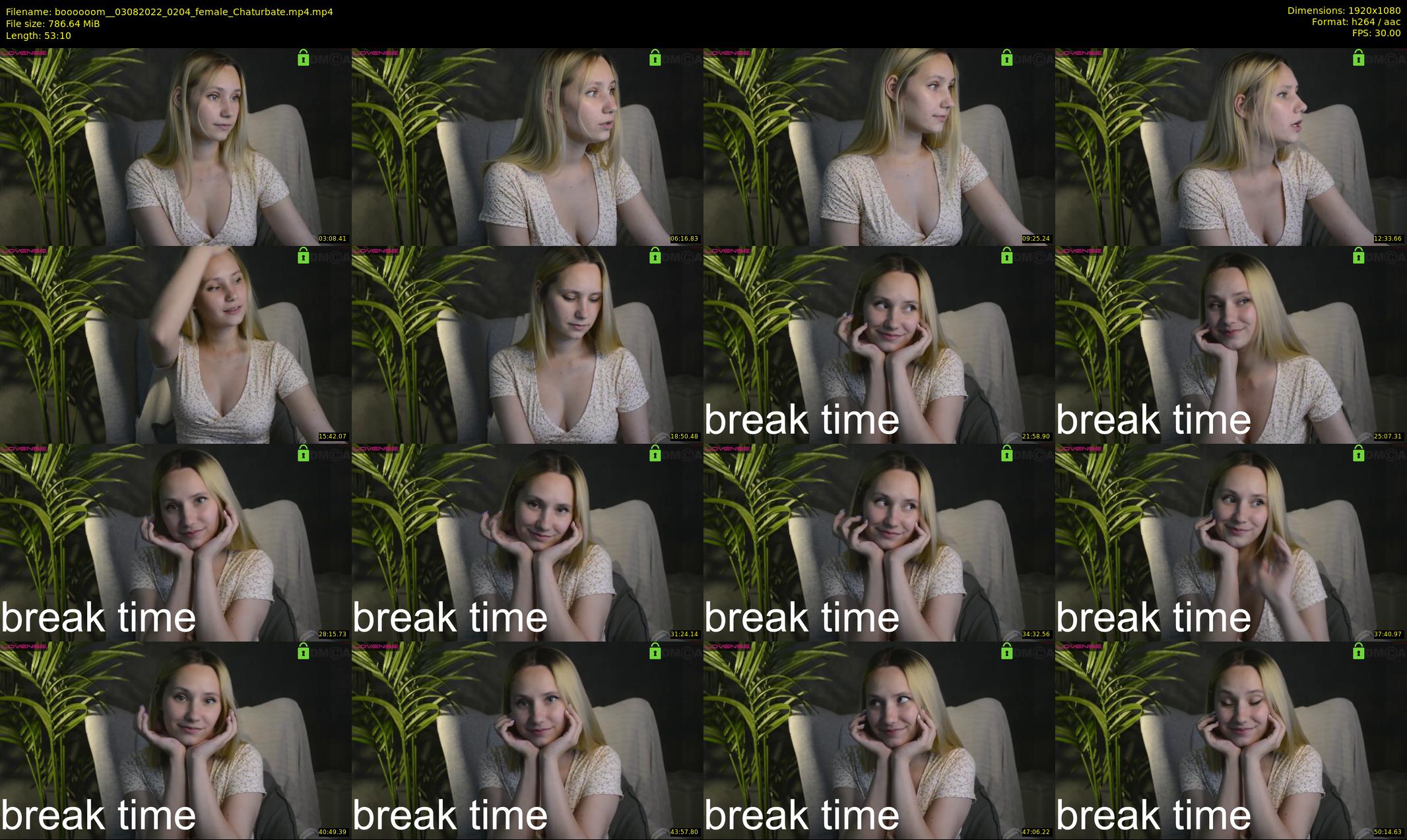 boooooom_ — 54 minute Chaturbate female cam show recording, 1080p, Aug 3, 2022
