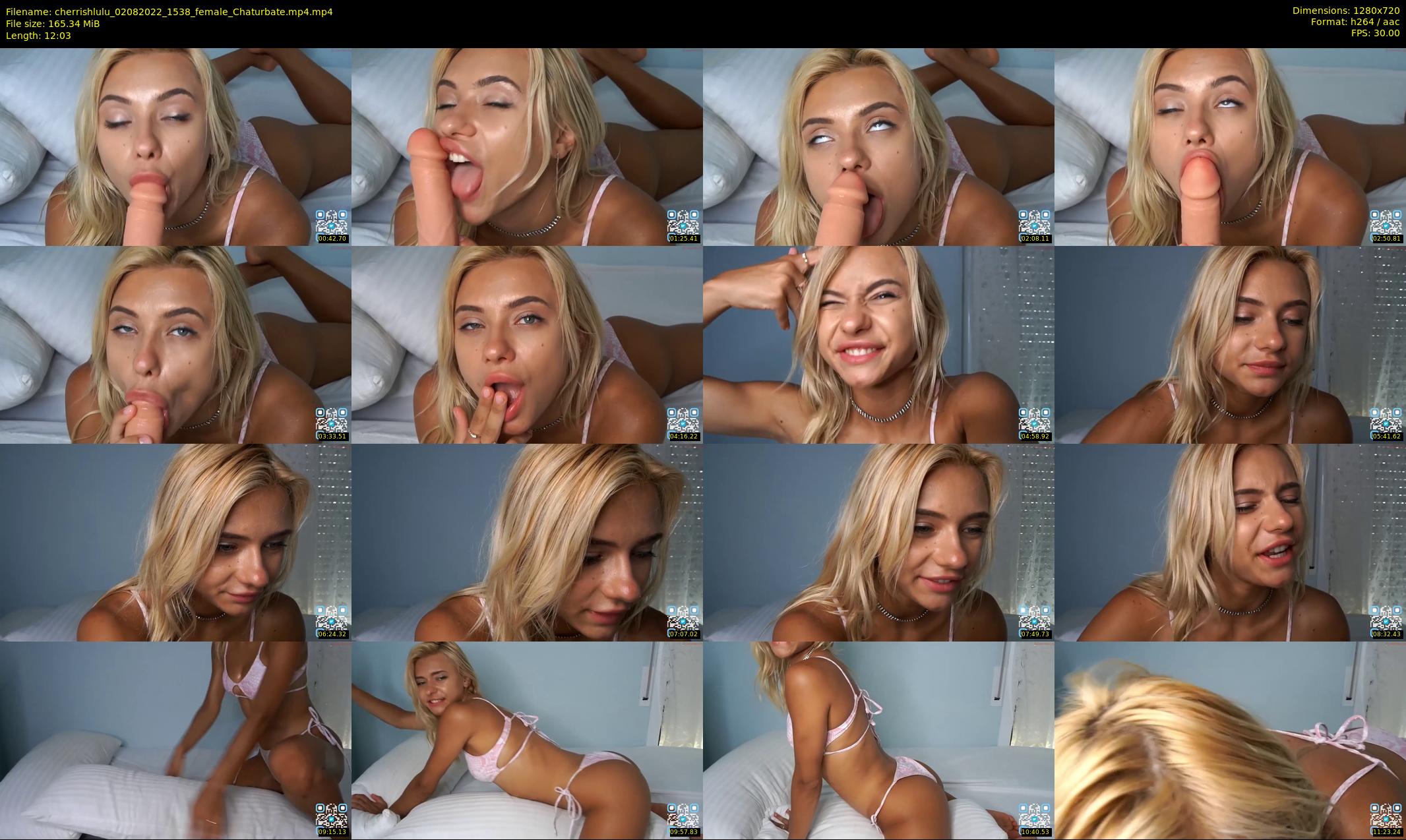 cherrishlulu — 13 minute Chaturbate female cam show recording, 720p, Aug 2, 2022