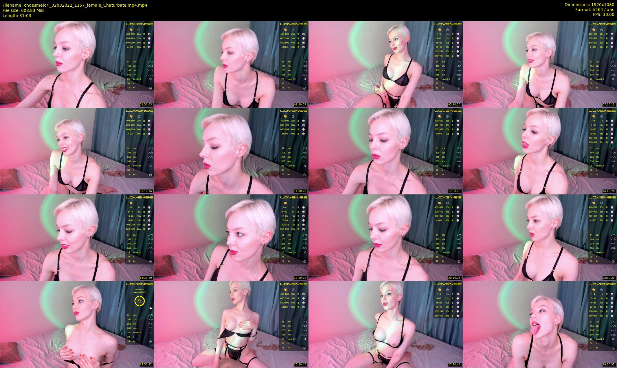 choesmelori — 32 minute Chaturbate couple cam show recording, 1080p, Aug 2, 2022