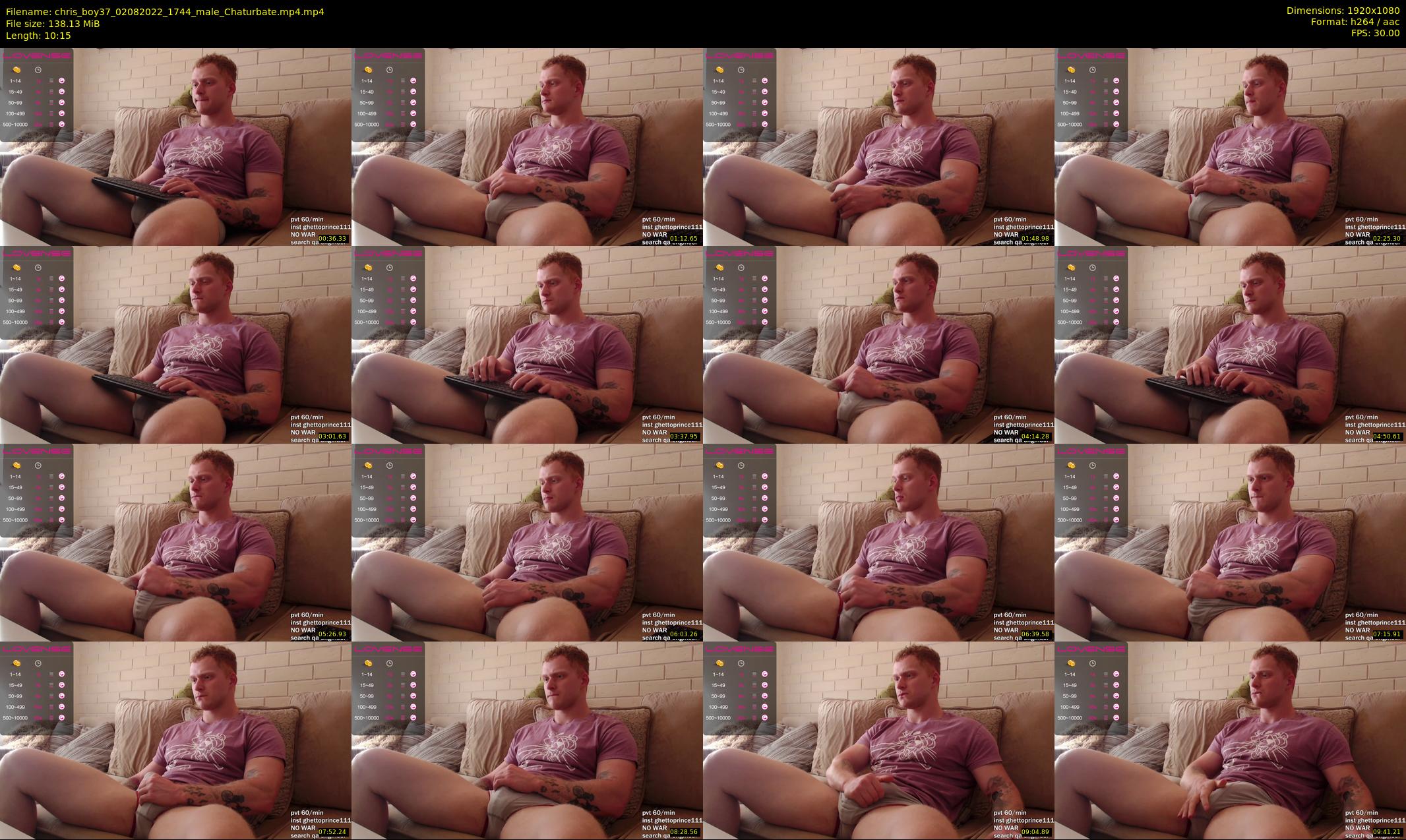 chris_boy37 — 11 minute Chaturbate male cam show recording, 1080p, Aug 2, 2022