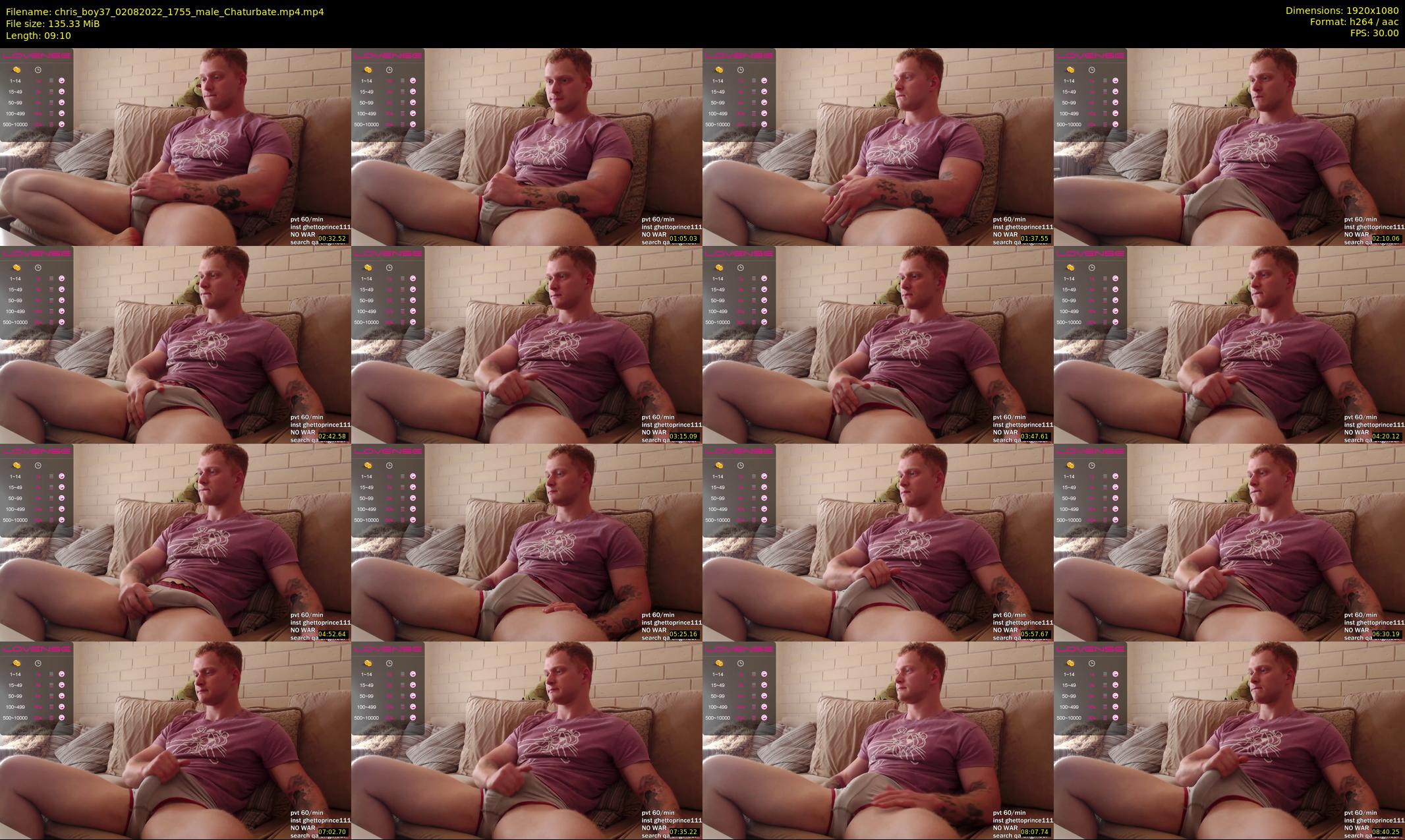 chris_boy37 — 10 minute Chaturbate male cam show recording, 1080p, Aug 2, 2022