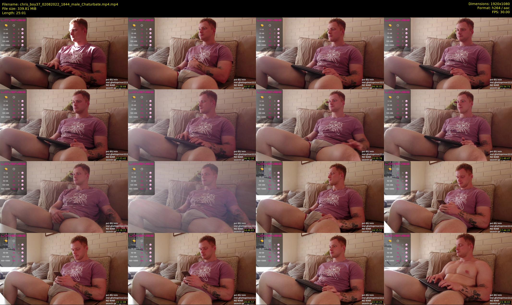 chris_boy37 — 26 minute Chaturbate male cam show recording, 1080p, Aug 2, 2022