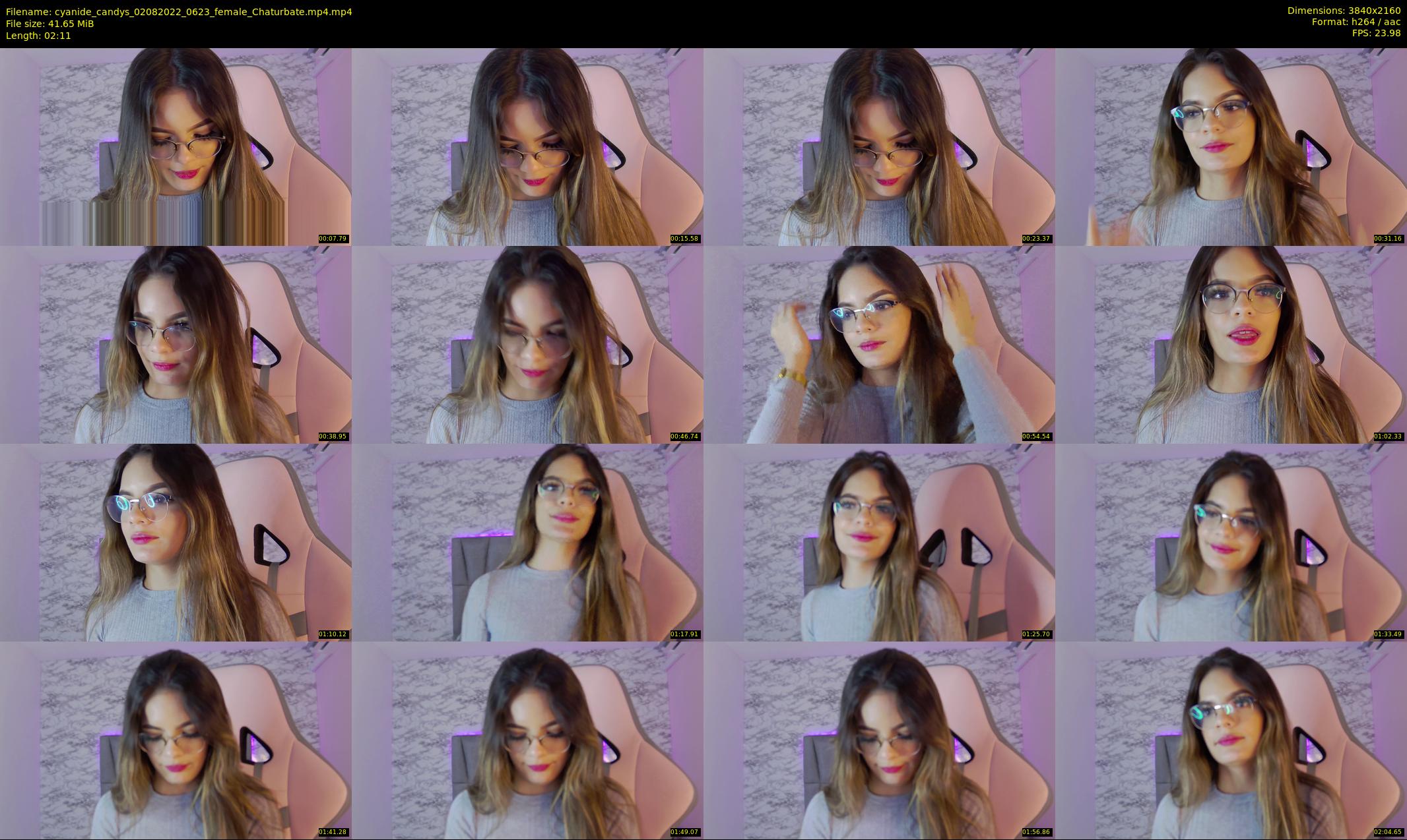 cyanide_candys — 3 minute Chaturbate female cam show recording, 4K, Aug 2, 2022