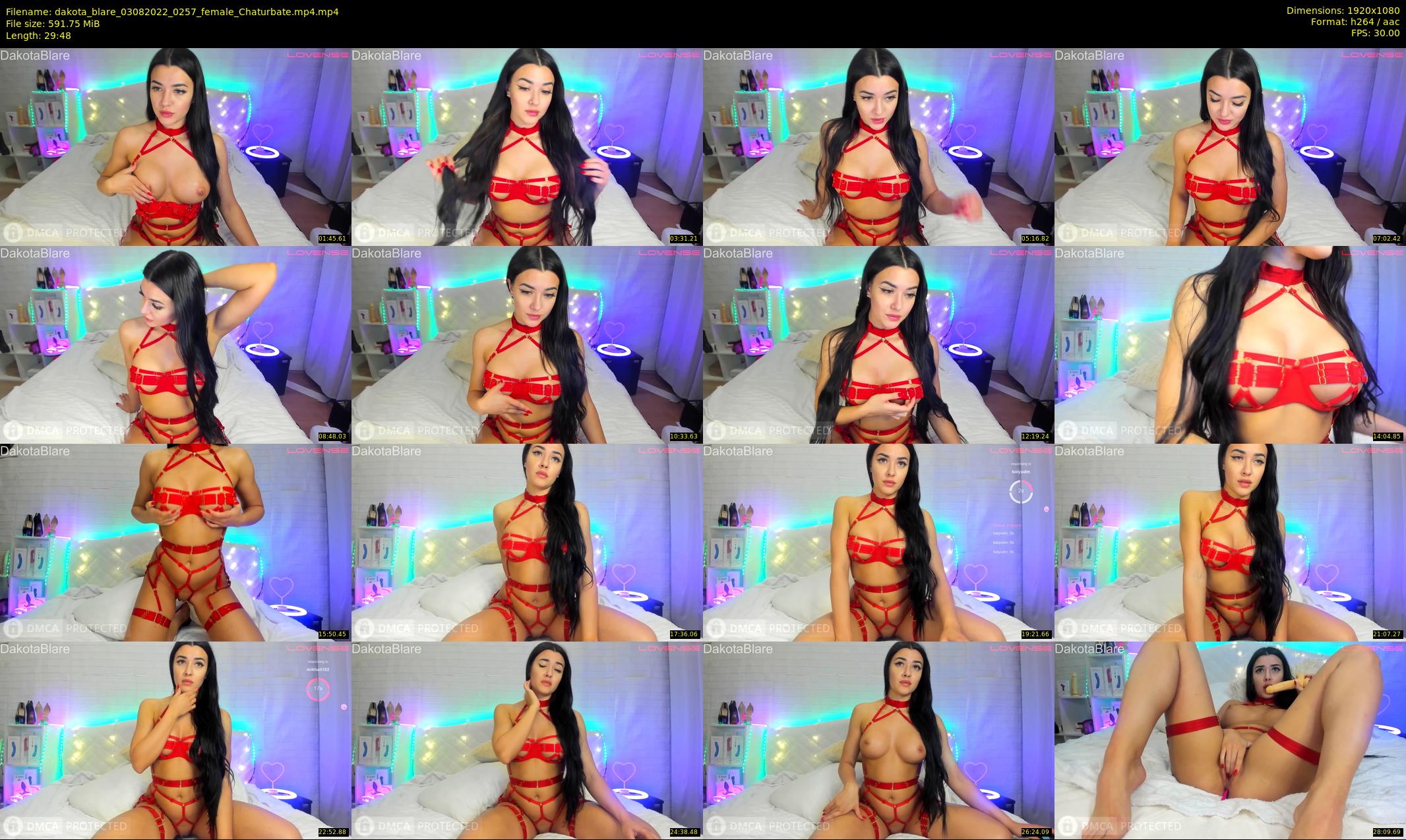 dakota_blare — 30 minute Chaturbate female cam show recording, 1080p, Aug 3, 2022