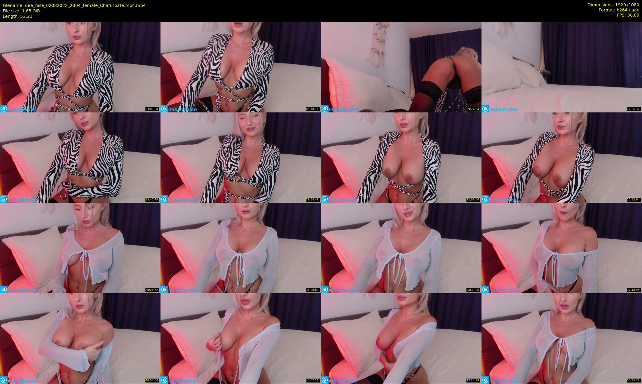 dee_nise — 54 minute Chaturbate female cam show recording, 1080p, Aug 2, 2022