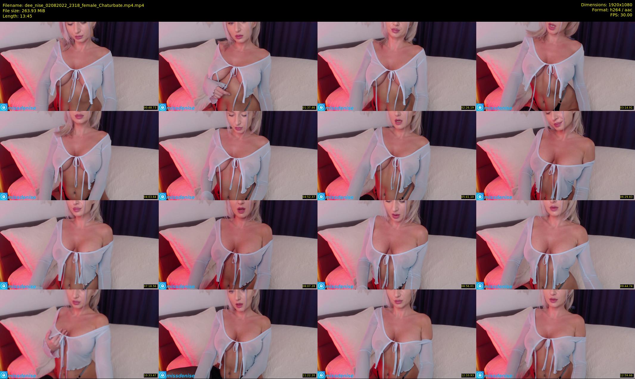 dee_nise — 14 minute Chaturbate female cam show recording, 1080p, Aug 2, 2022