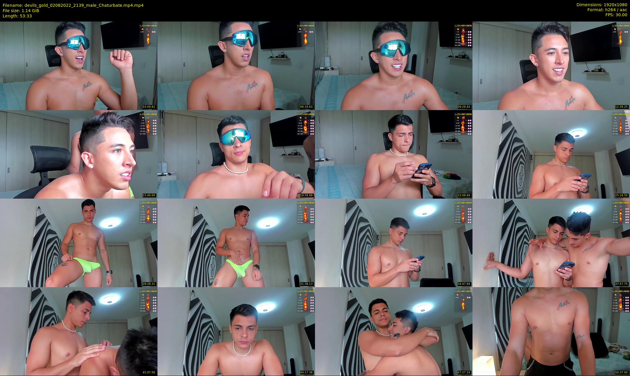 devils_gold — 54 minute Chaturbate male cam show recording, 1080p, Aug 2, 2022