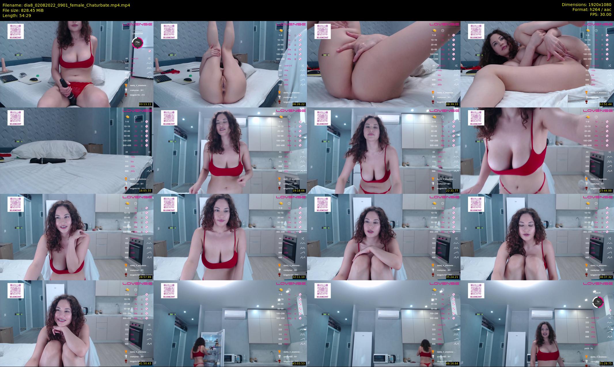 dia8 — 55 minute Chaturbate female cam show recording, 1080p, Aug 2, 2022