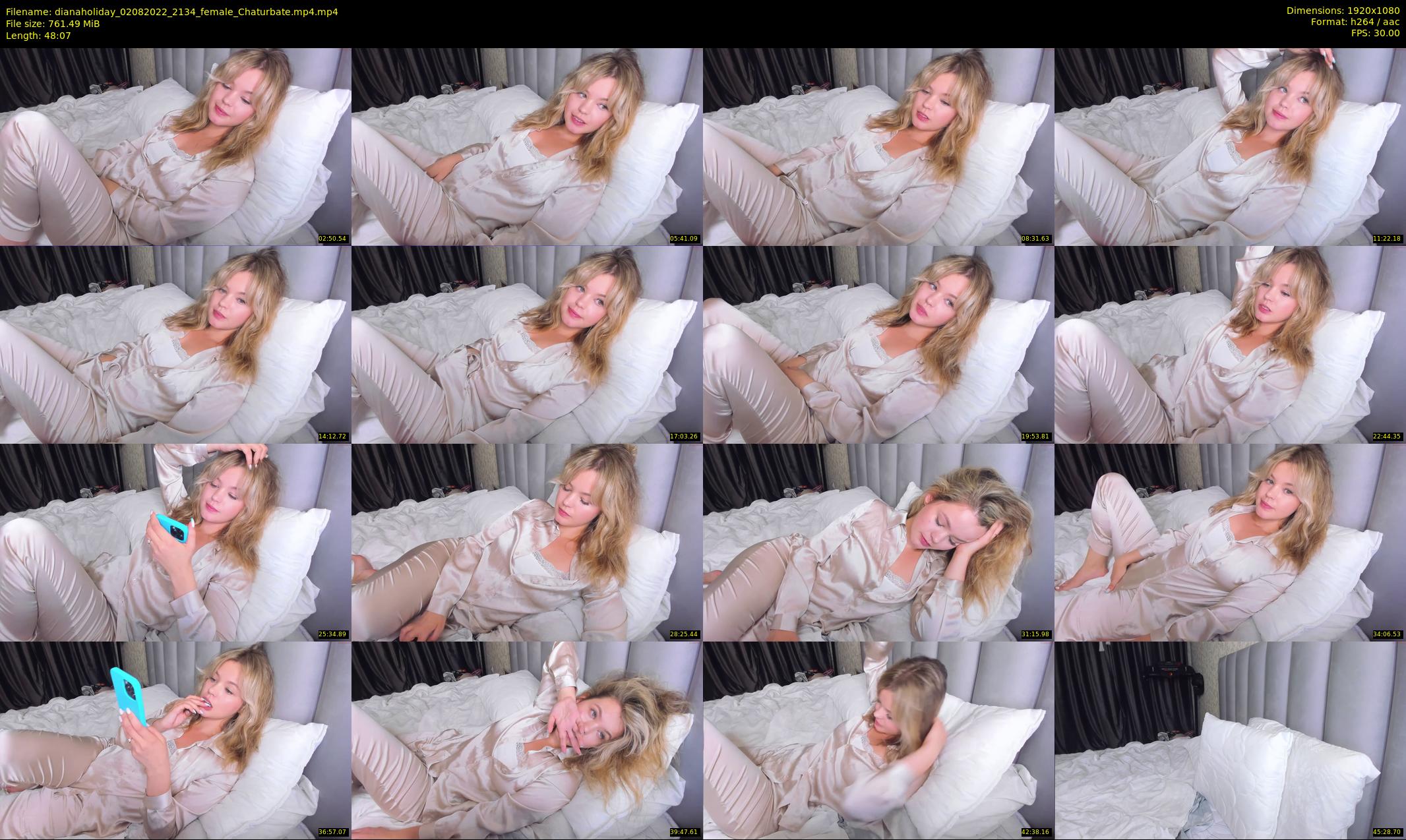 dianaholiday — 49 minute Chaturbate female cam show recording, 1080p, Aug 2, 2022