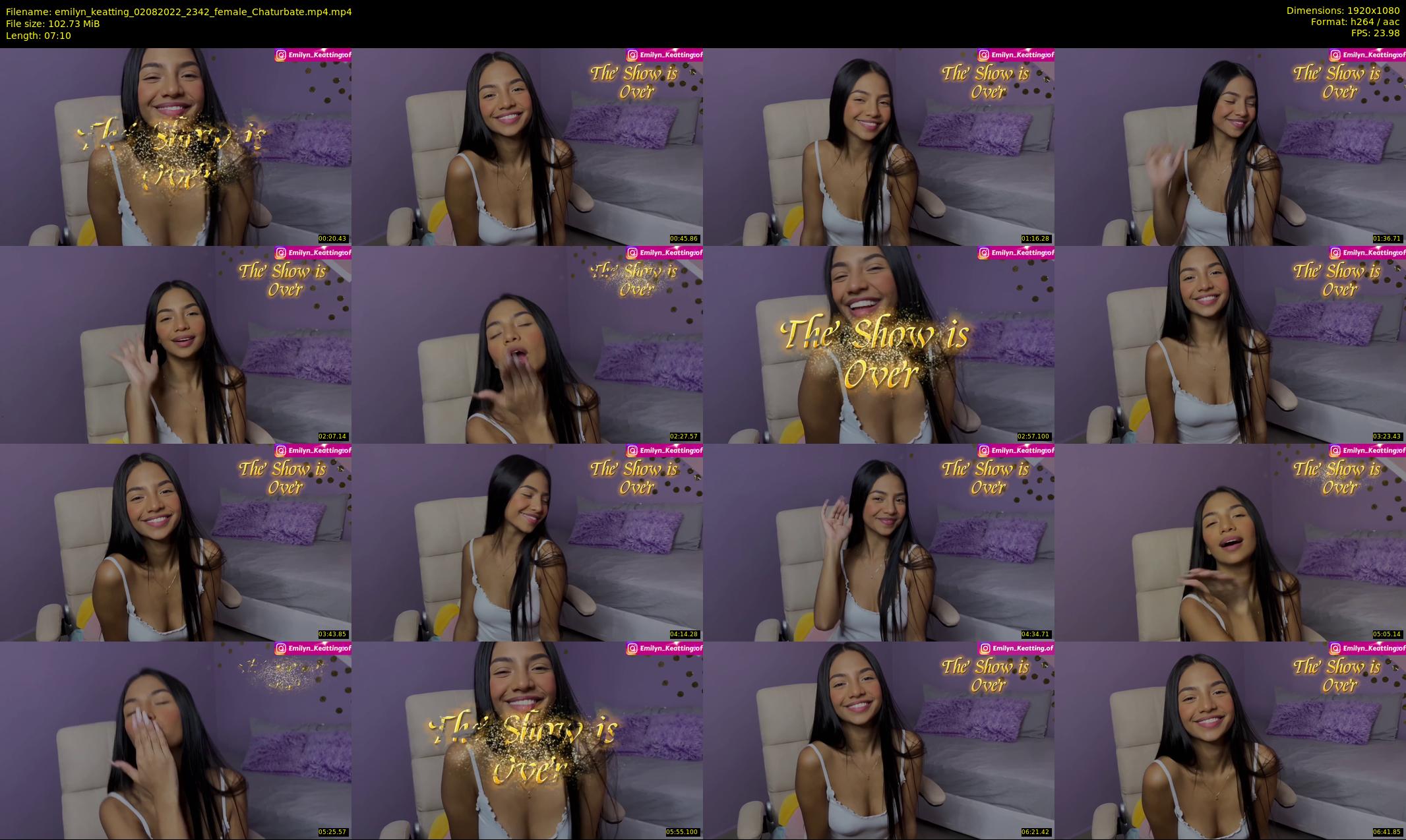 emilyn_keatting — 8 minute Chaturbate female cam show recording, 1080p, Aug 2, 2022
