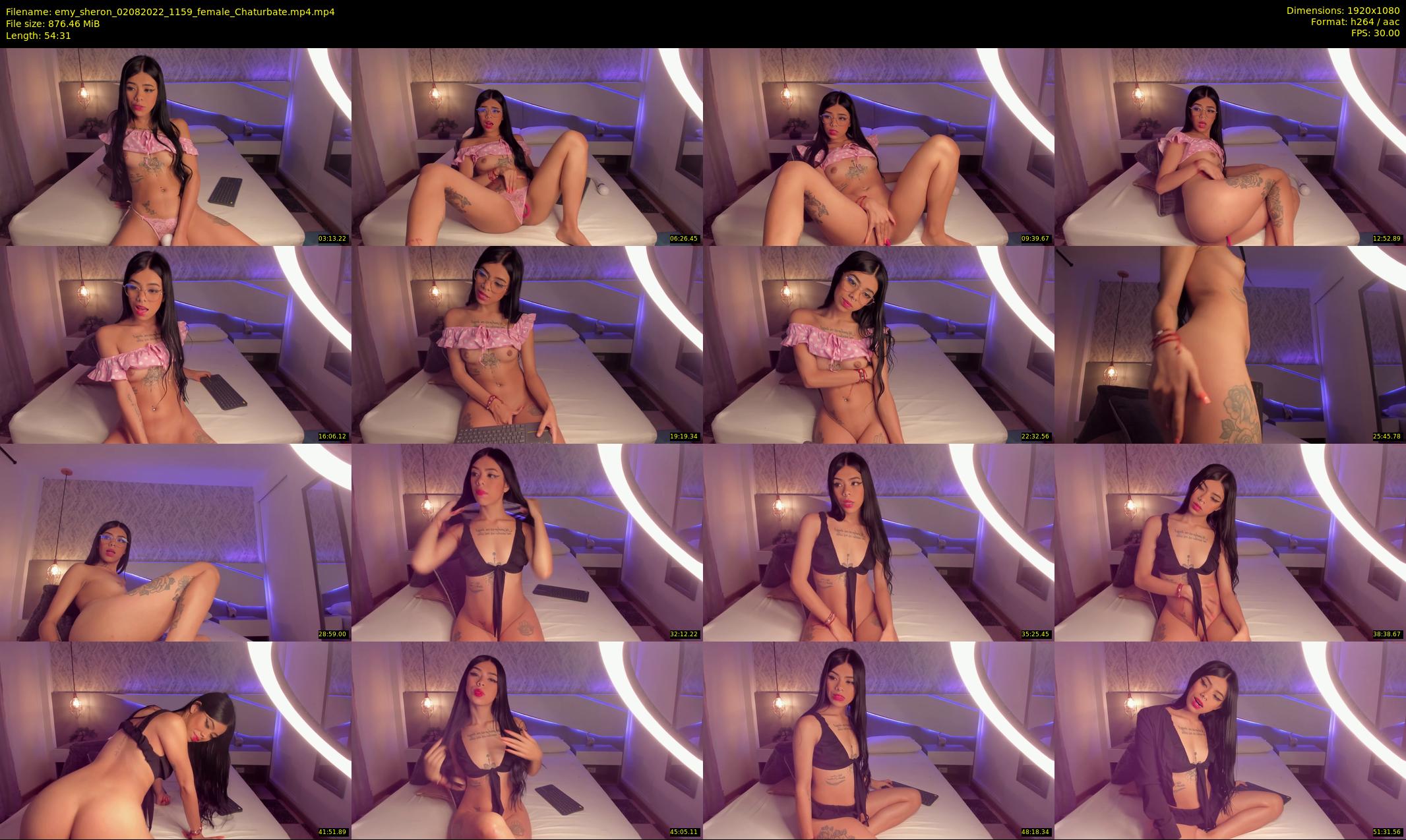 emy_sheron — 55 minute Chaturbate female cam show recording, 1080p, Aug 2, 2022