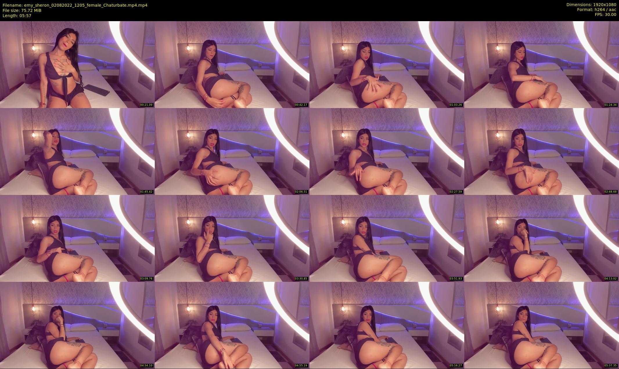 emy_sheron — 6 minute Chaturbate female cam show recording, 1080p, Aug 2, 2022