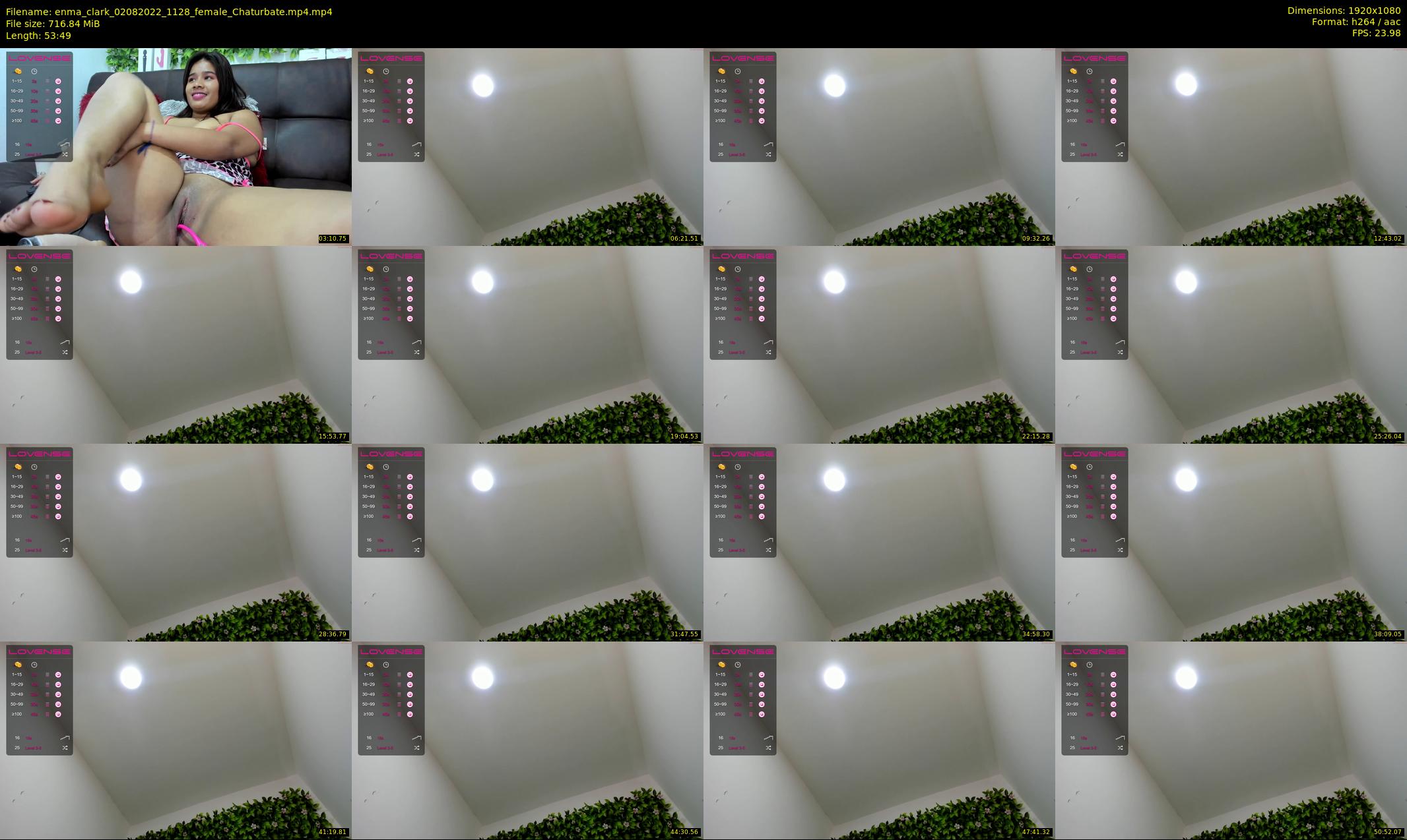 enma_clark — 54 minute Chaturbate female cam show recording, 1080p, Aug 2, 2022