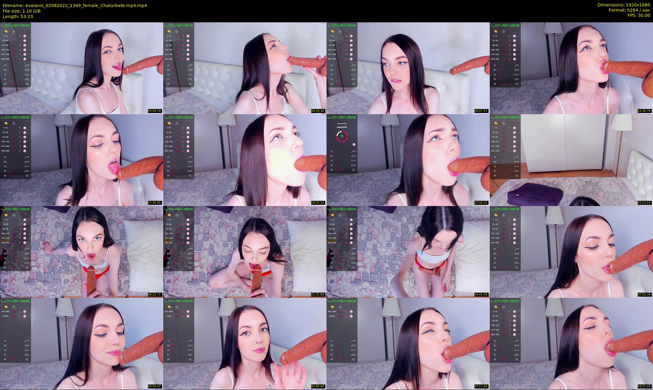 evalanis — 54 minute Chaturbate couple cam show recording, 1080p, Aug 2, 2022