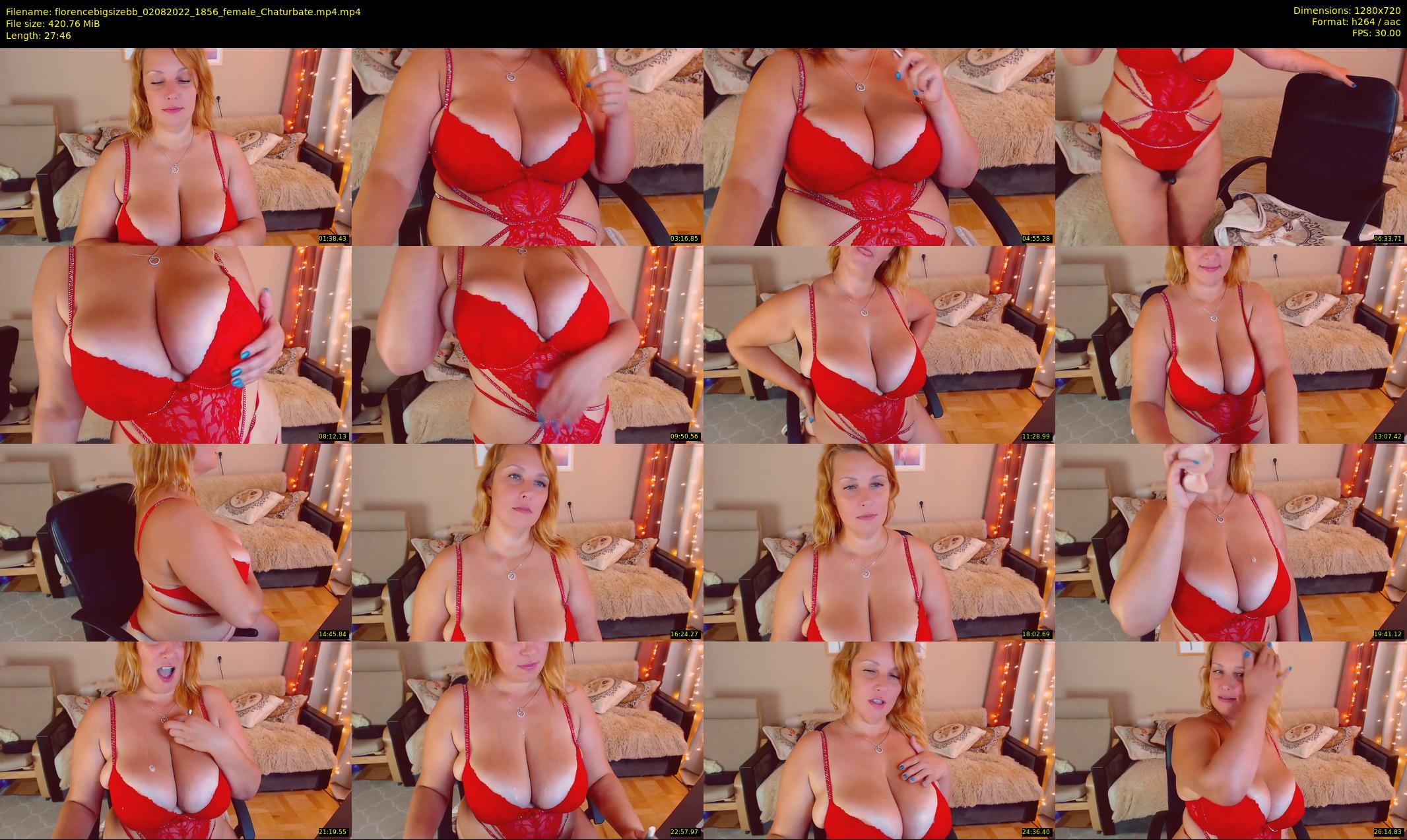 florencebigsizebb — 28 minute Chaturbate female cam show recording, 720p, Aug 2, 2022