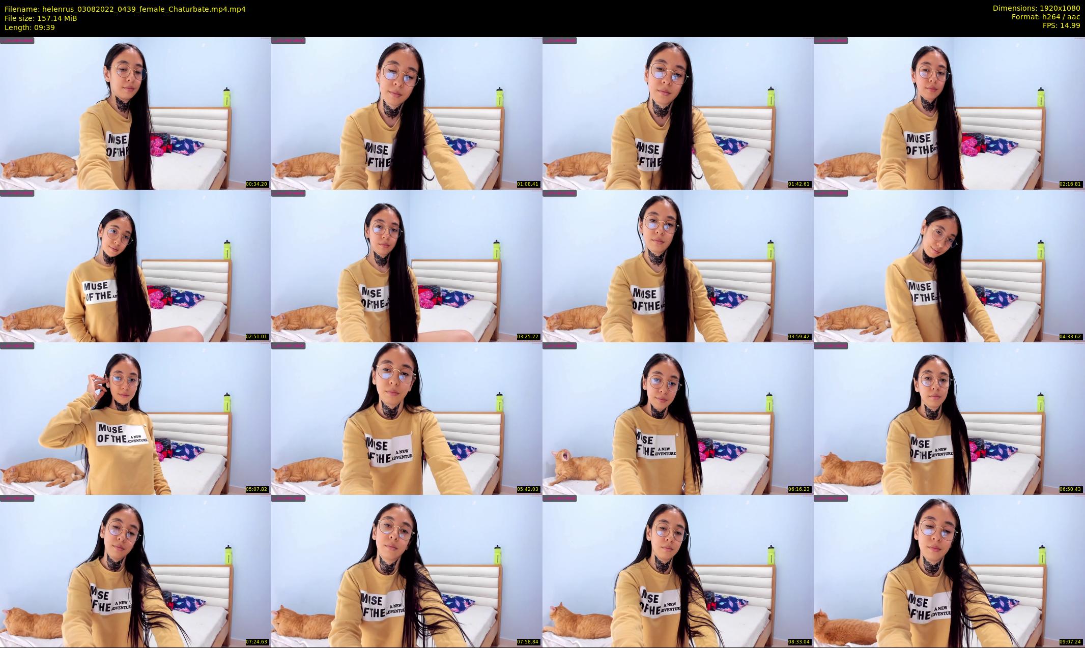 helenrus — 10 minute Chaturbate female cam show recording, 1080p, Aug 3, 2022